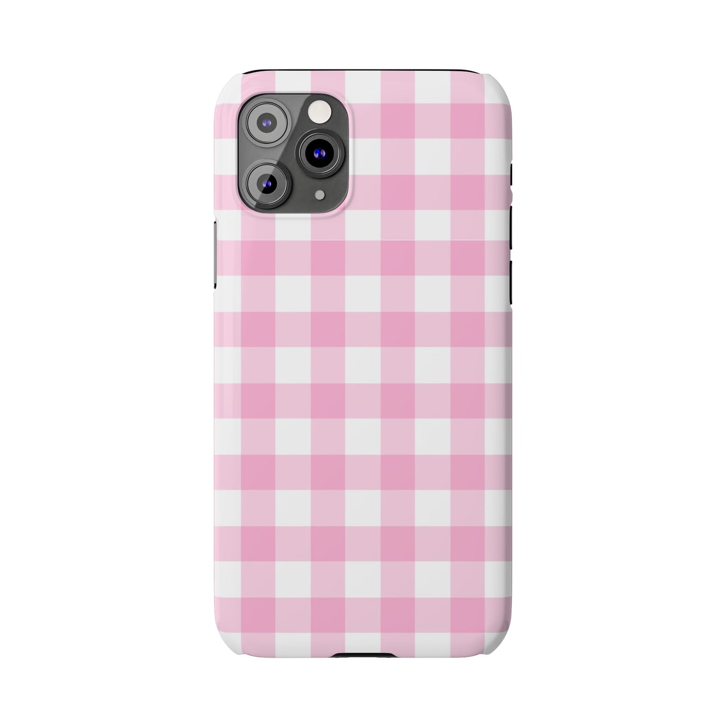 Gingham Pink Case