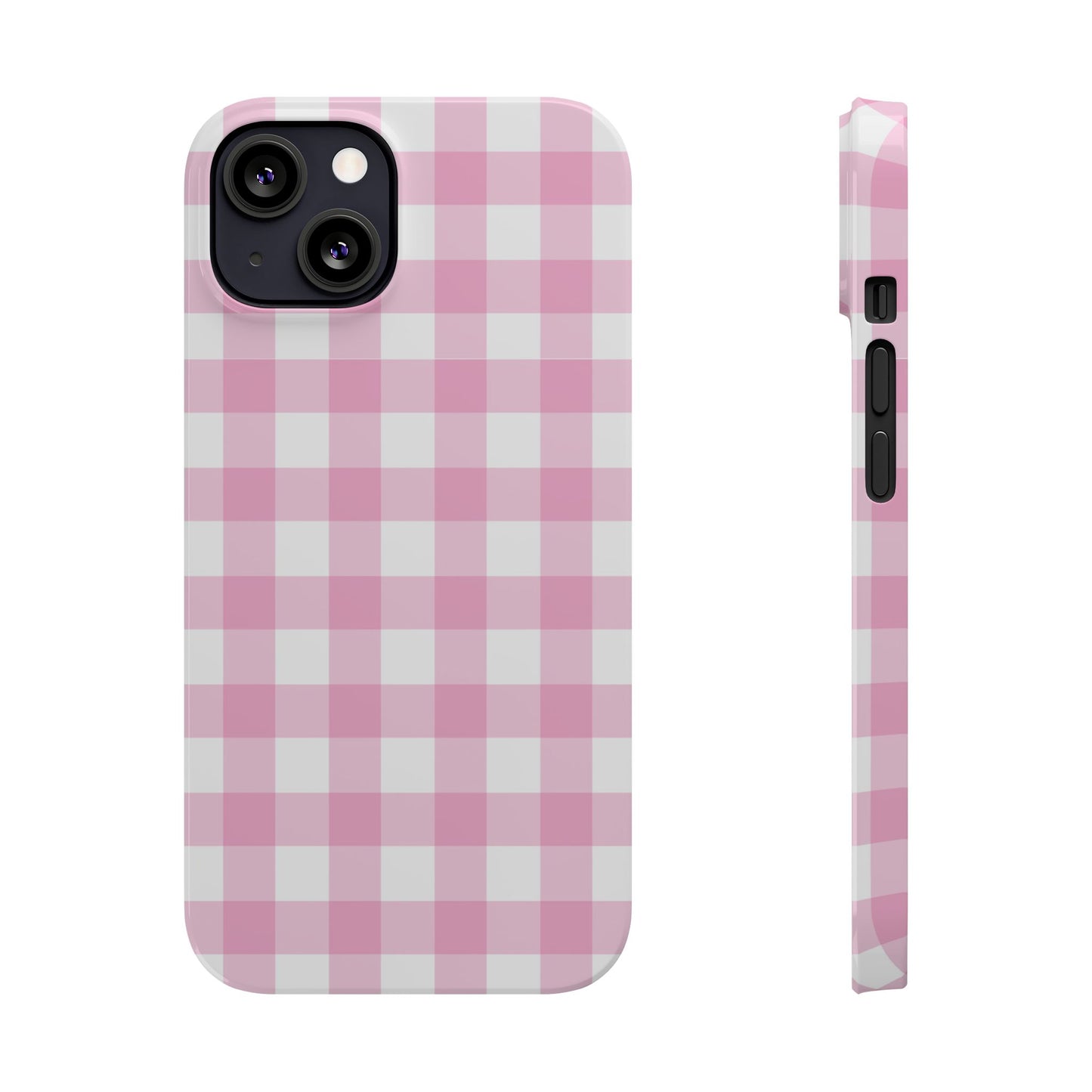 Gingham Pink Case