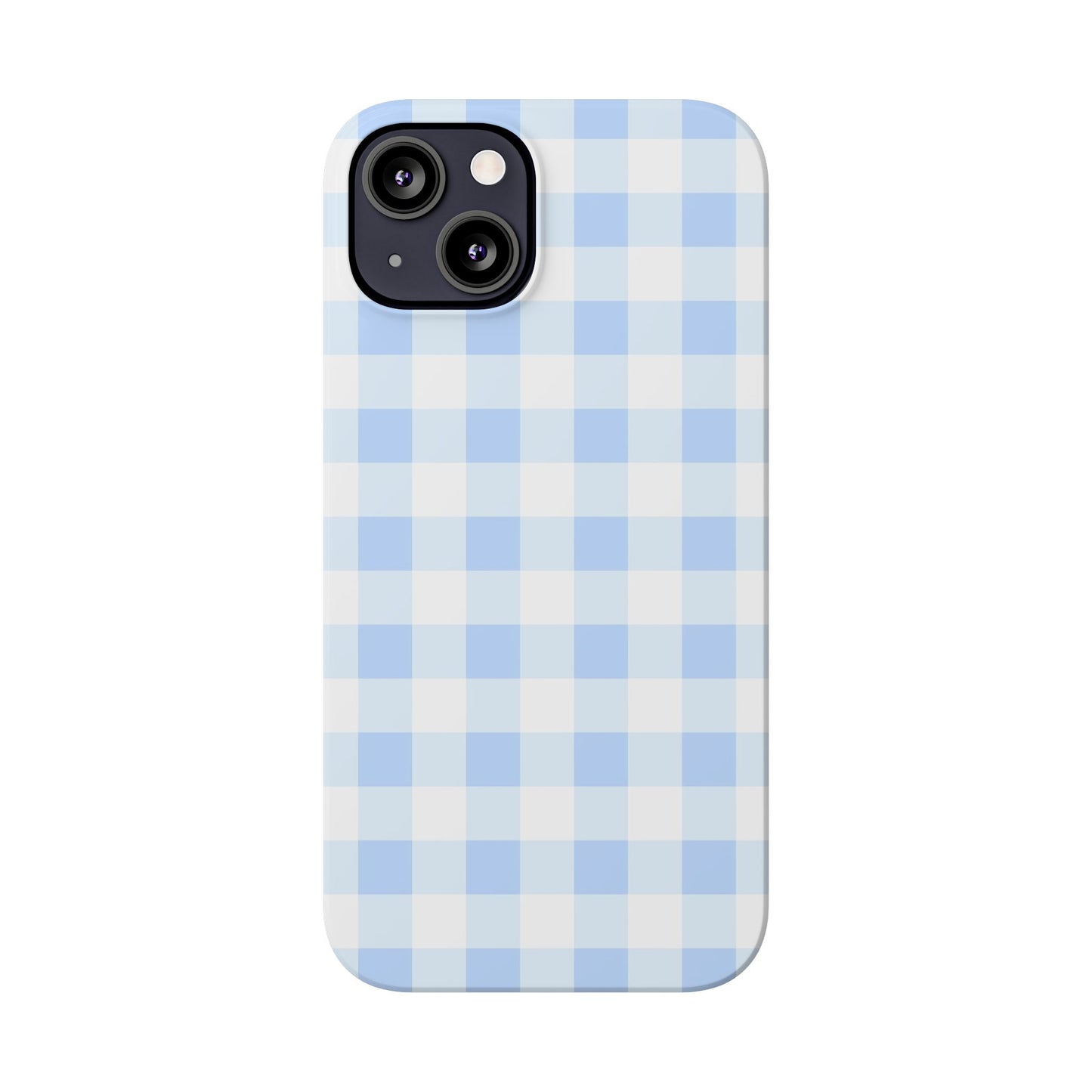 Gingham Blue Case