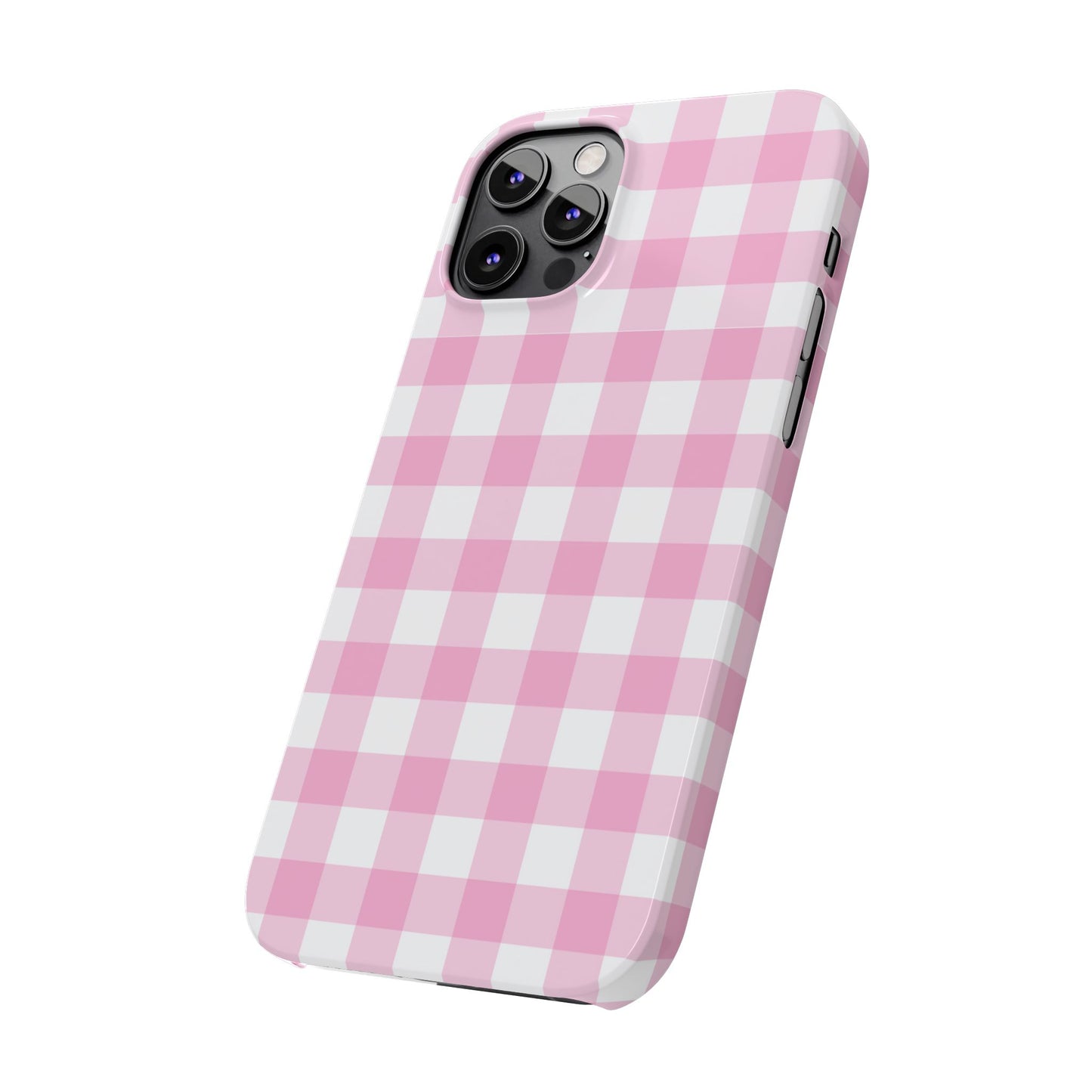 Gingham Pink Case
