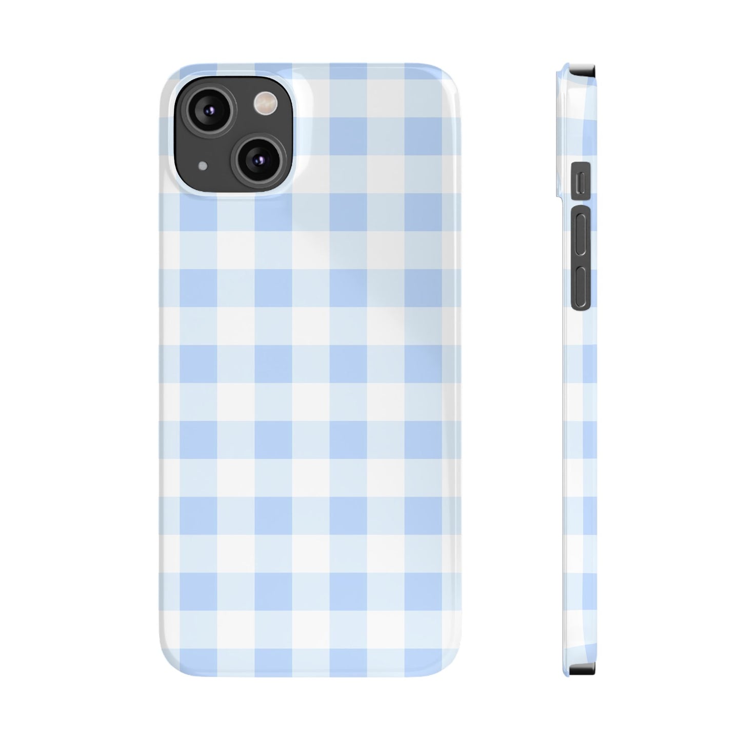 Gingham Blue Case