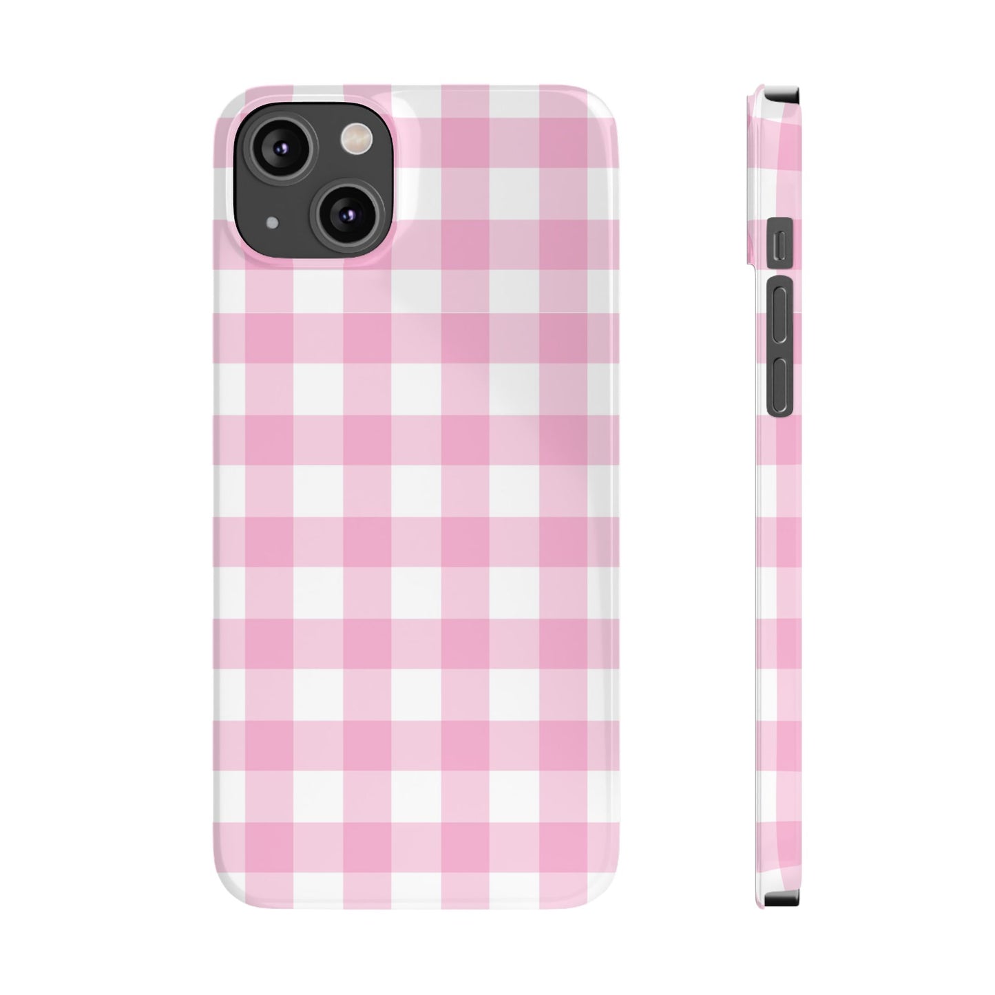 Gingham Pink Case