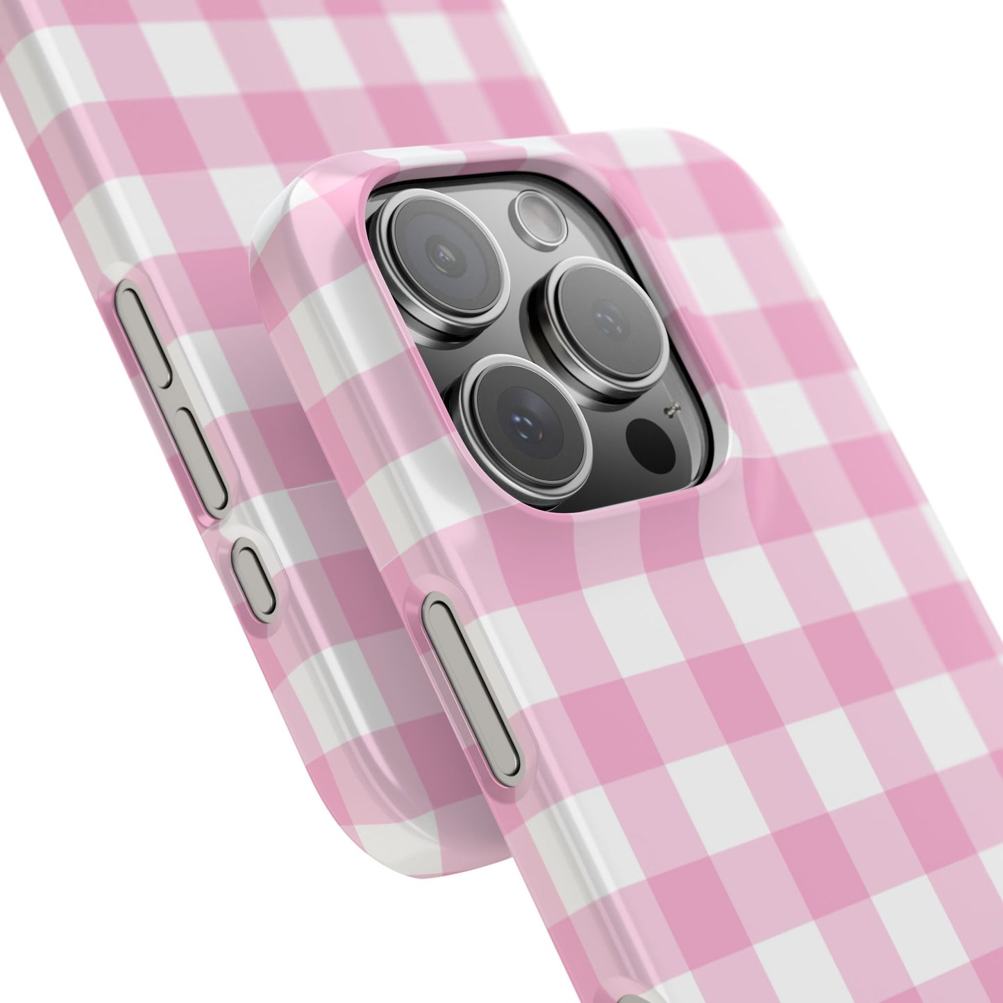Gingham Pink Case