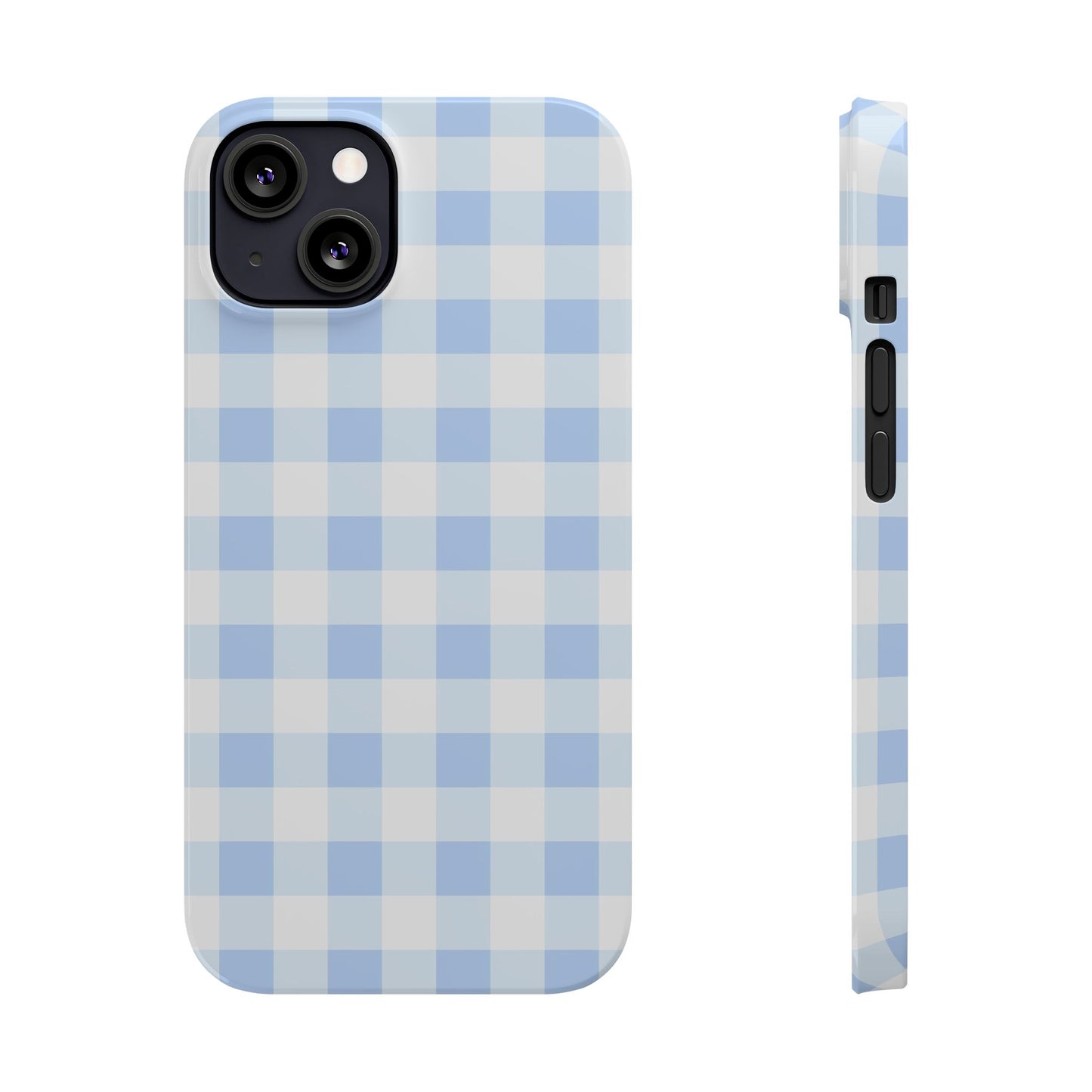 Gingham Blue Case