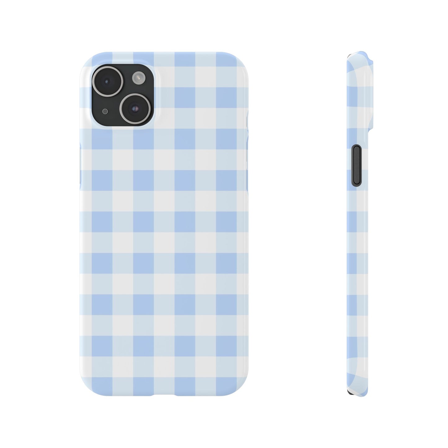 Gingham Blue Case