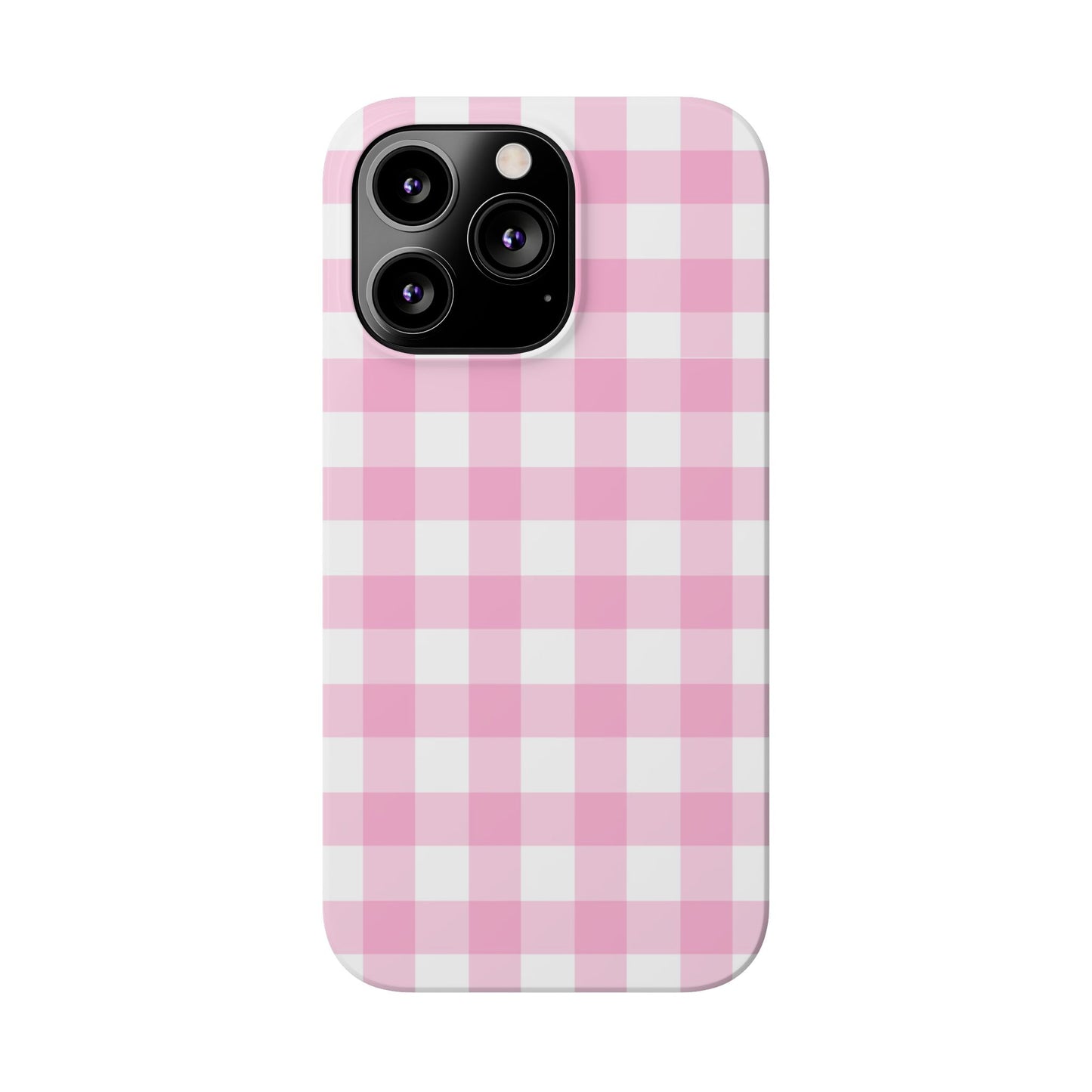 Gingham Pink Case