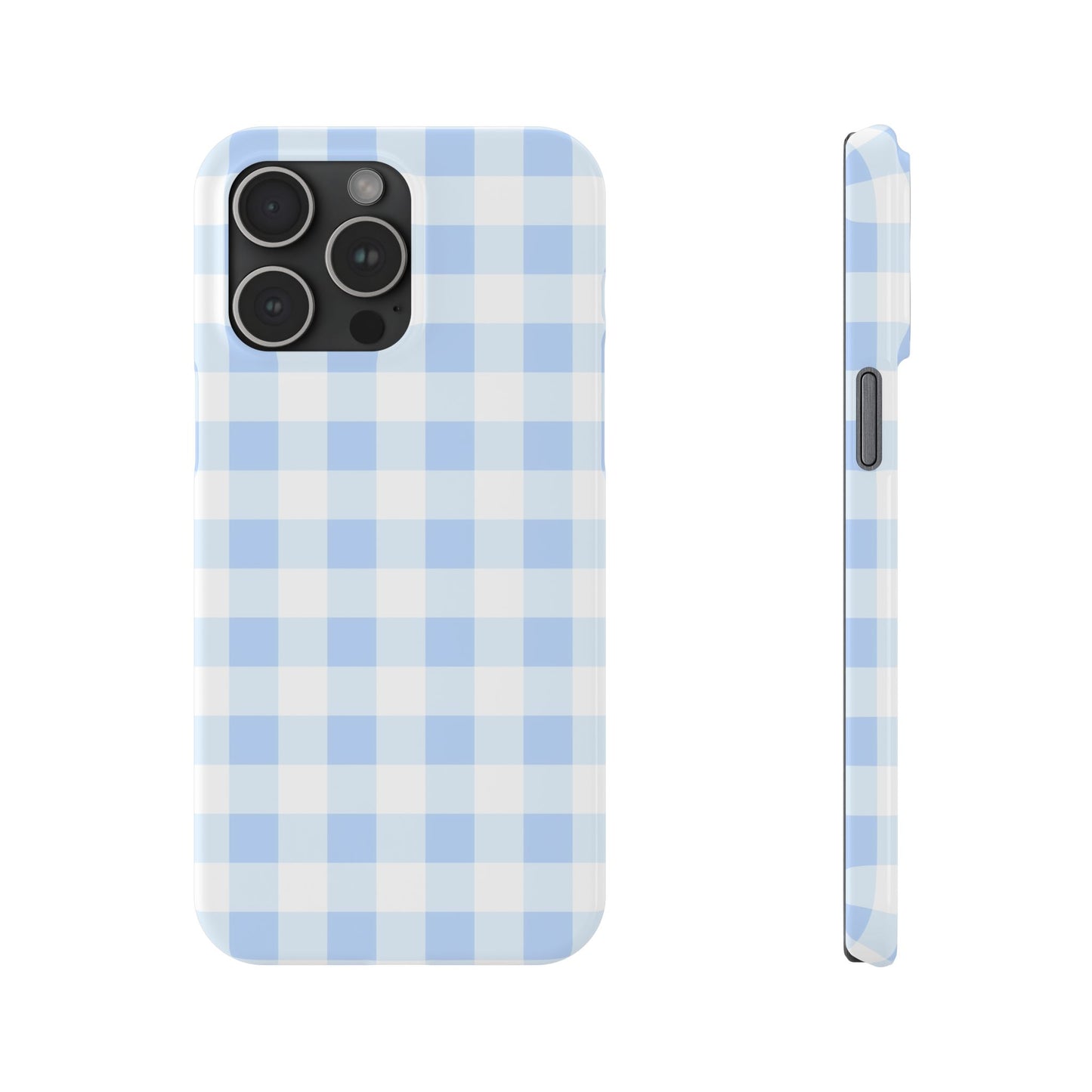 Gingham Blue Case