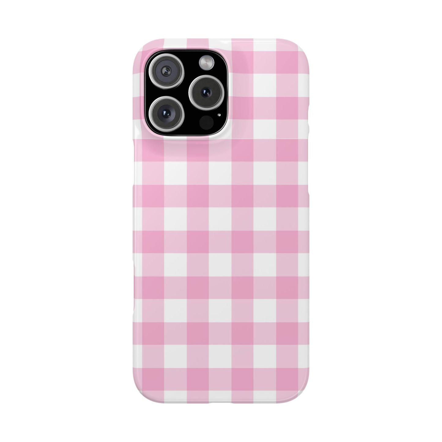 Gingham Pink Case