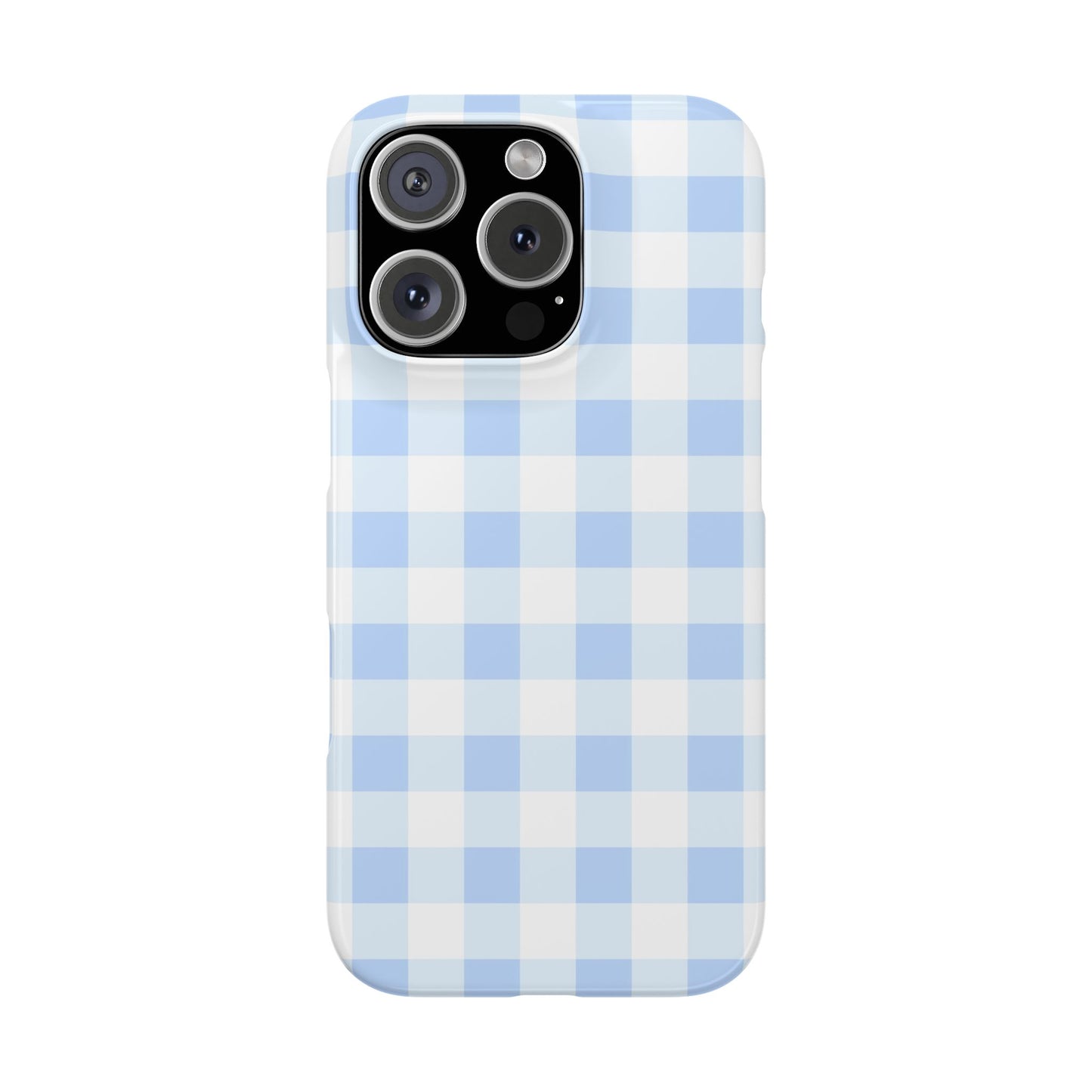 Gingham Blue Case