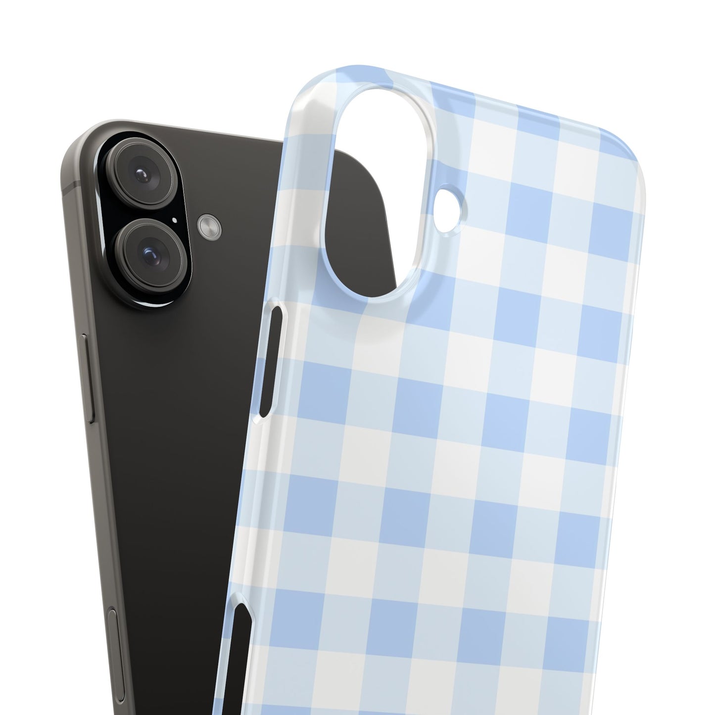 Gingham Blue Case
