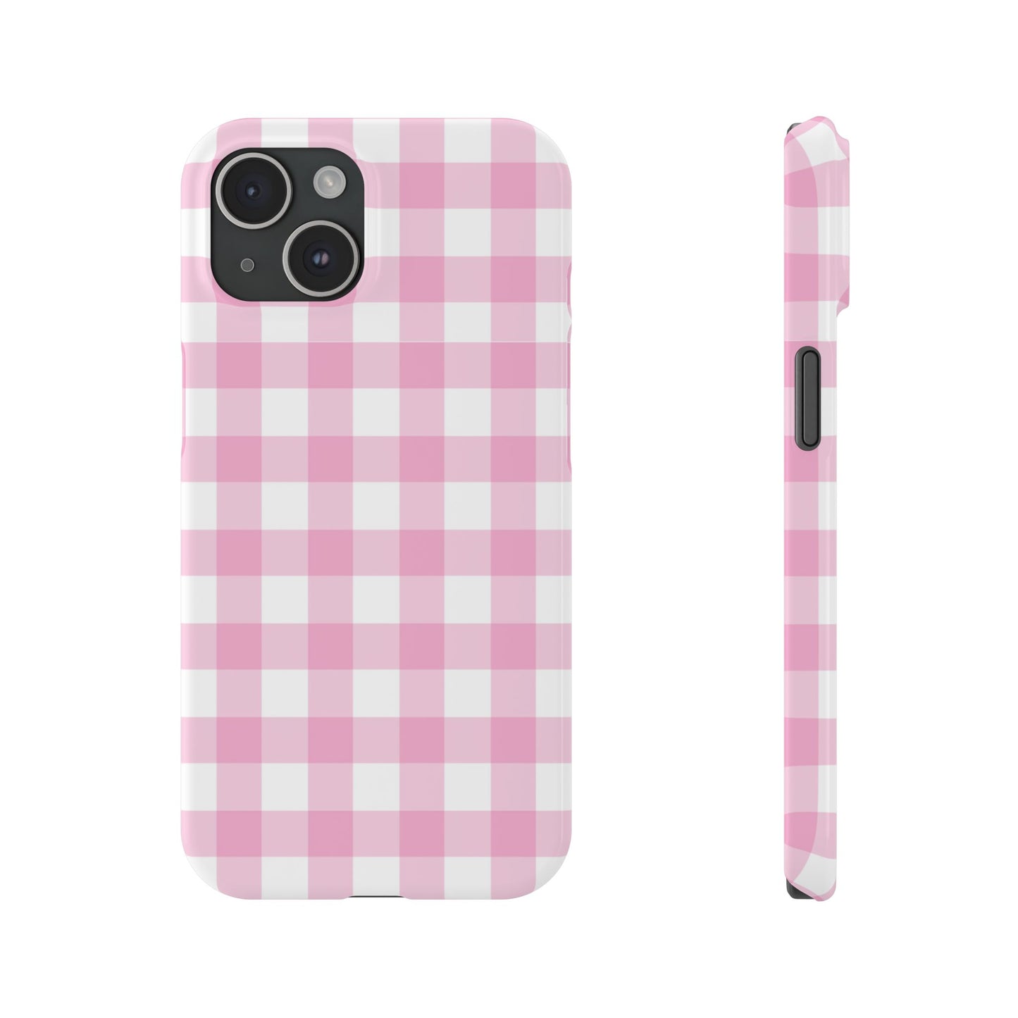Gingham Pink Case