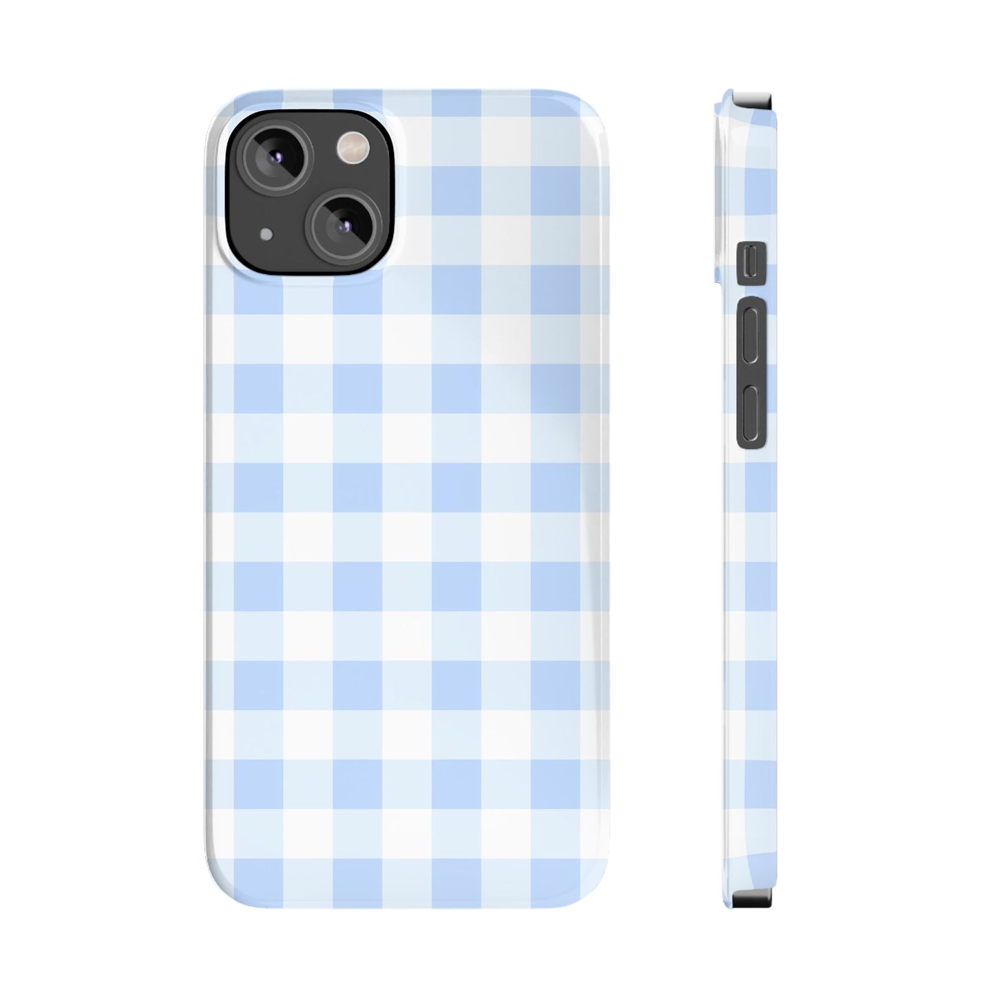 Gingham Blue Case