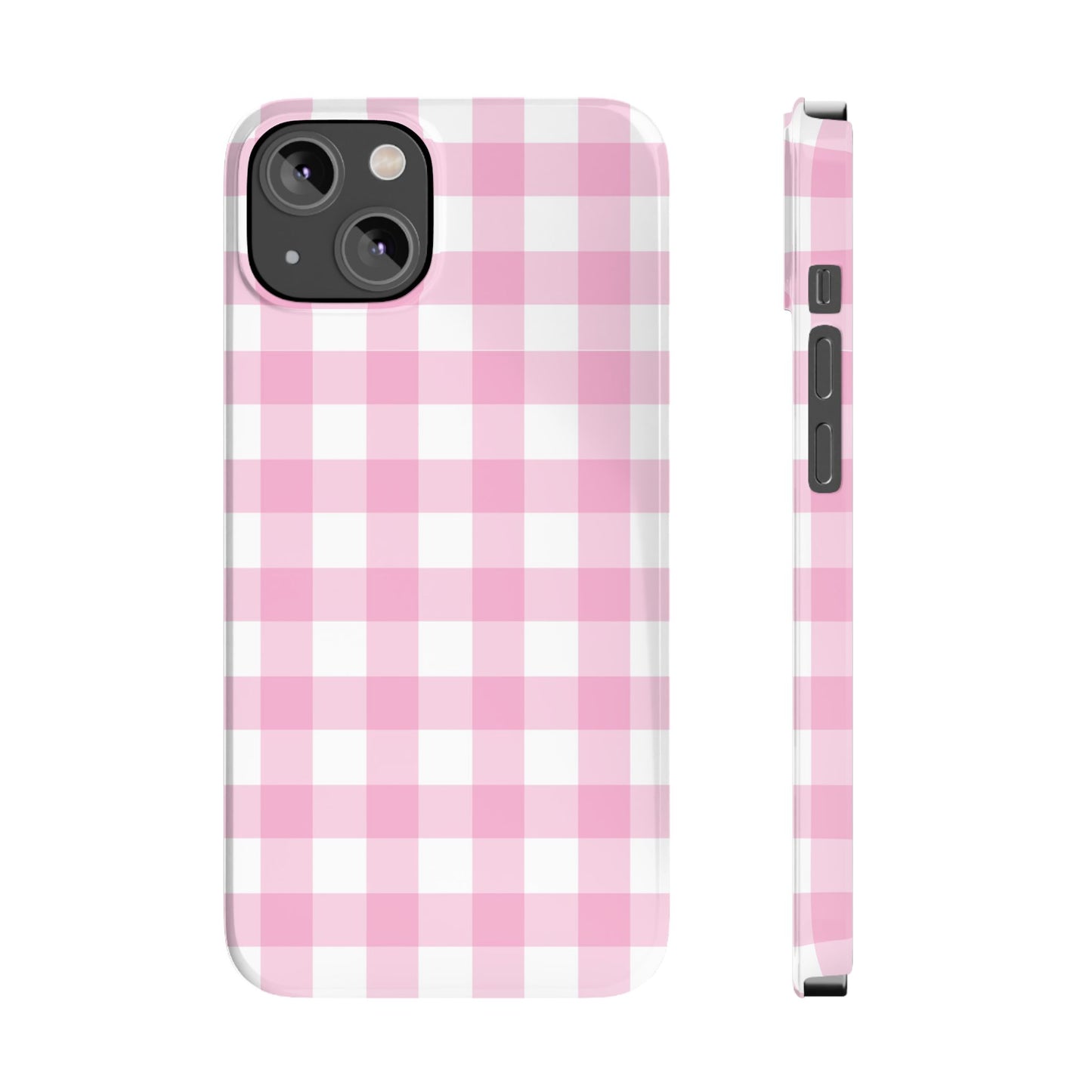 Gingham Pink Case