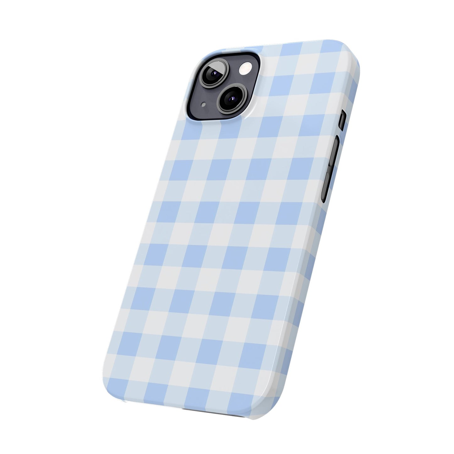 Gingham Blue Case