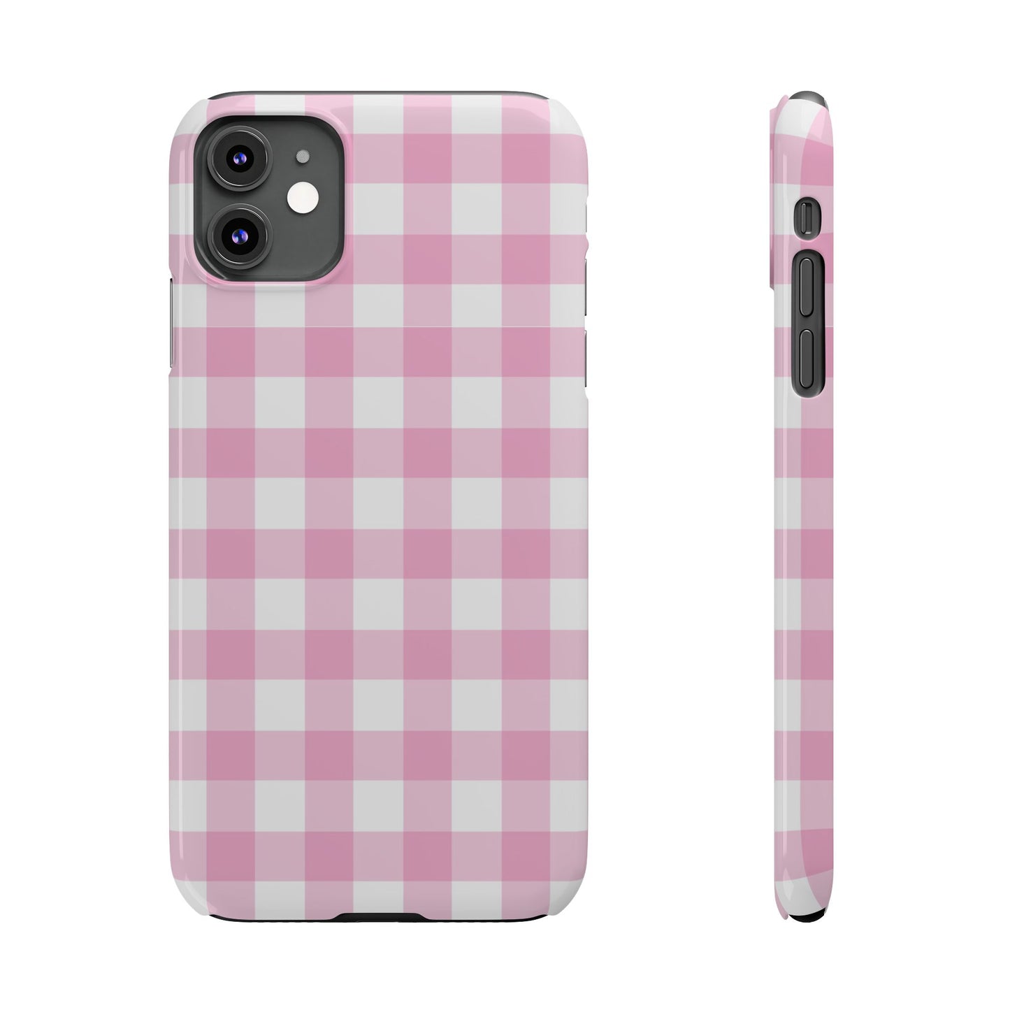 Gingham Pink Case