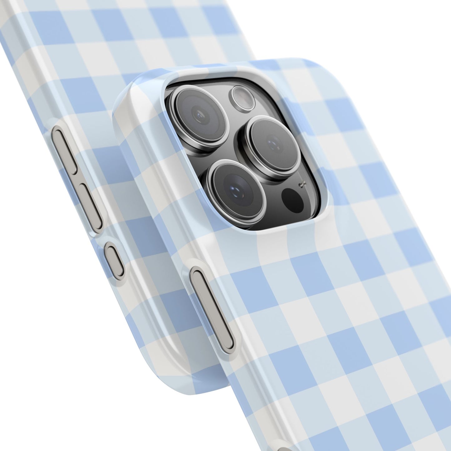 Gingham Blue Case
