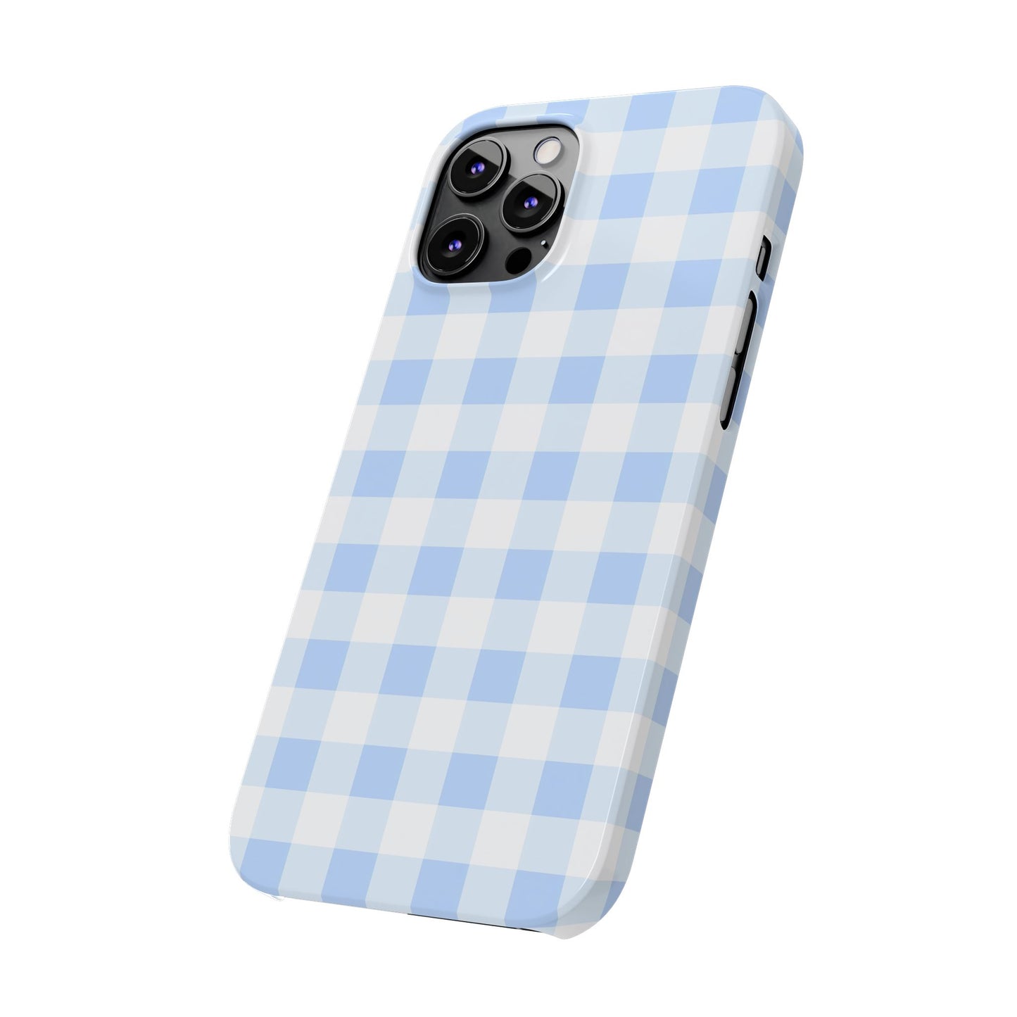Gingham Blue Case