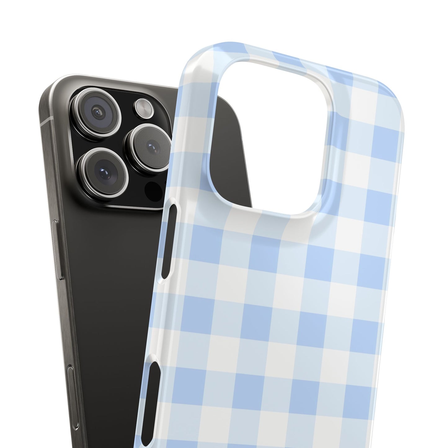 Gingham Blue Case