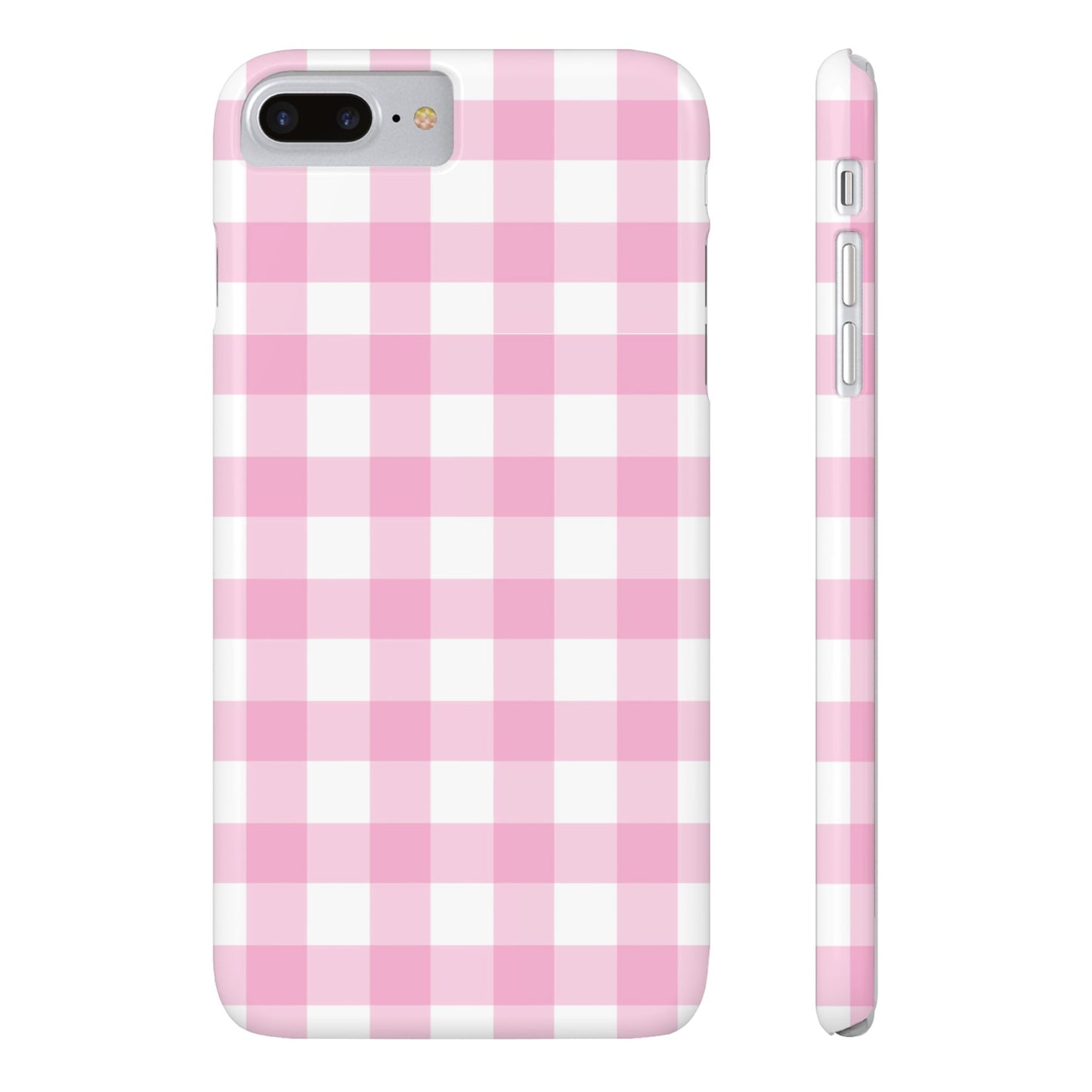 Gingham Pink Case
