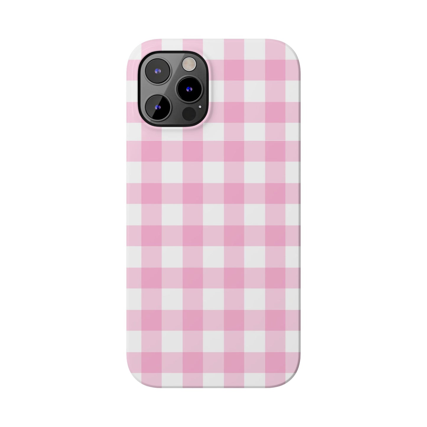 Gingham Pink Case