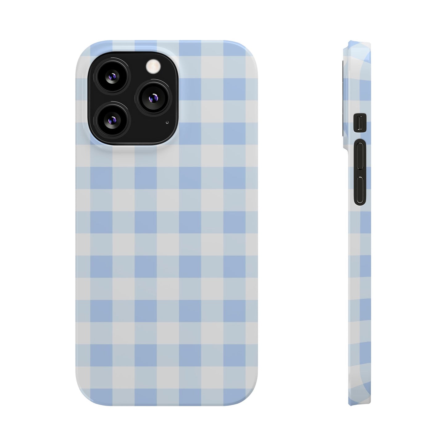 Gingham Blue Case