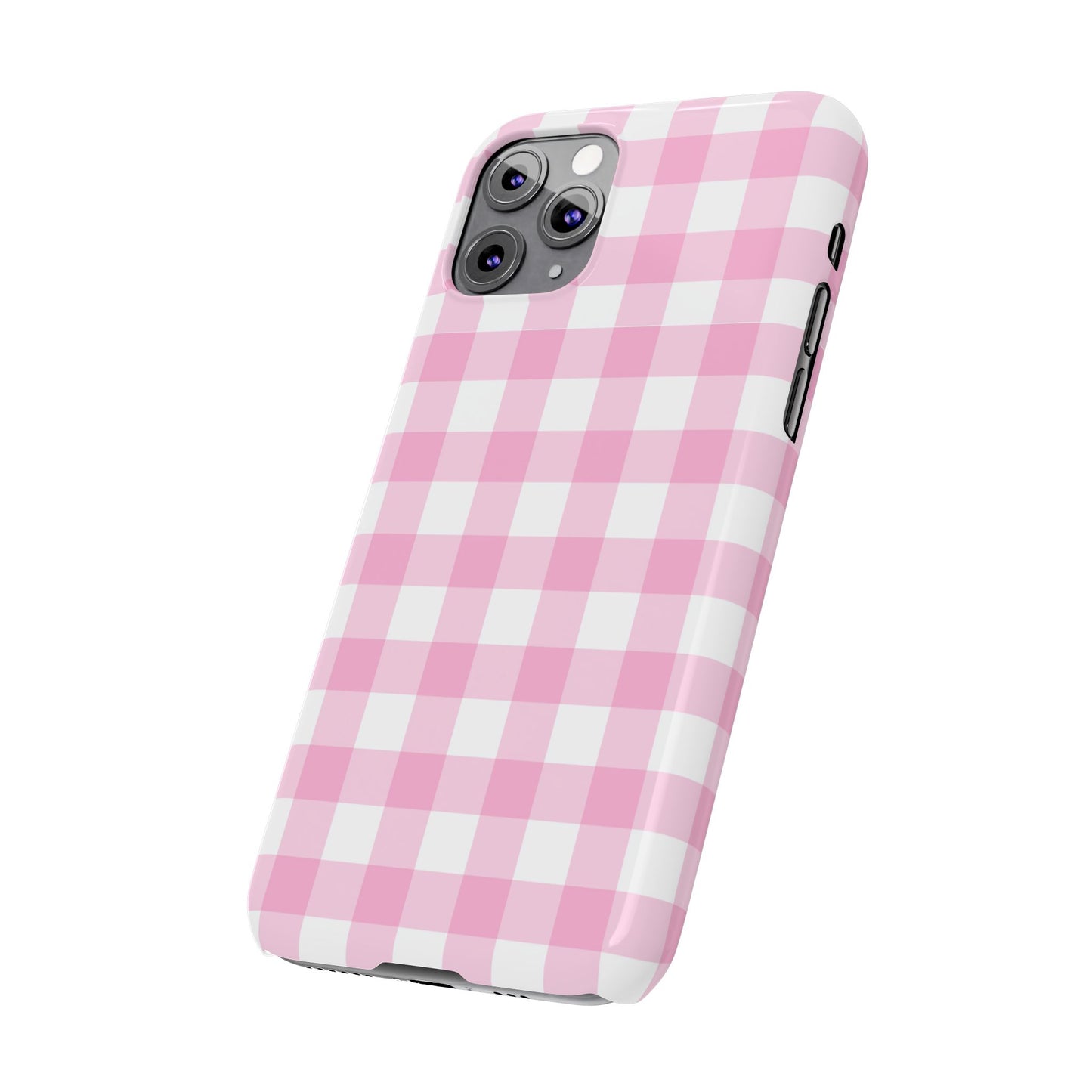 Gingham Pink Case