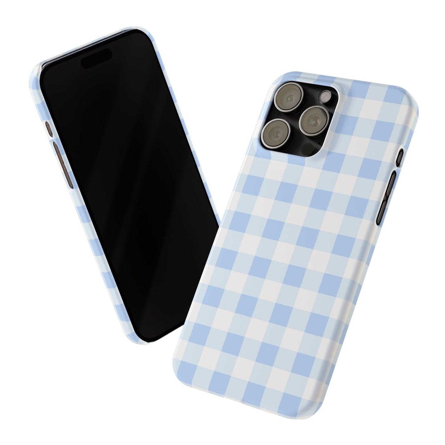 Gingham Blue Case