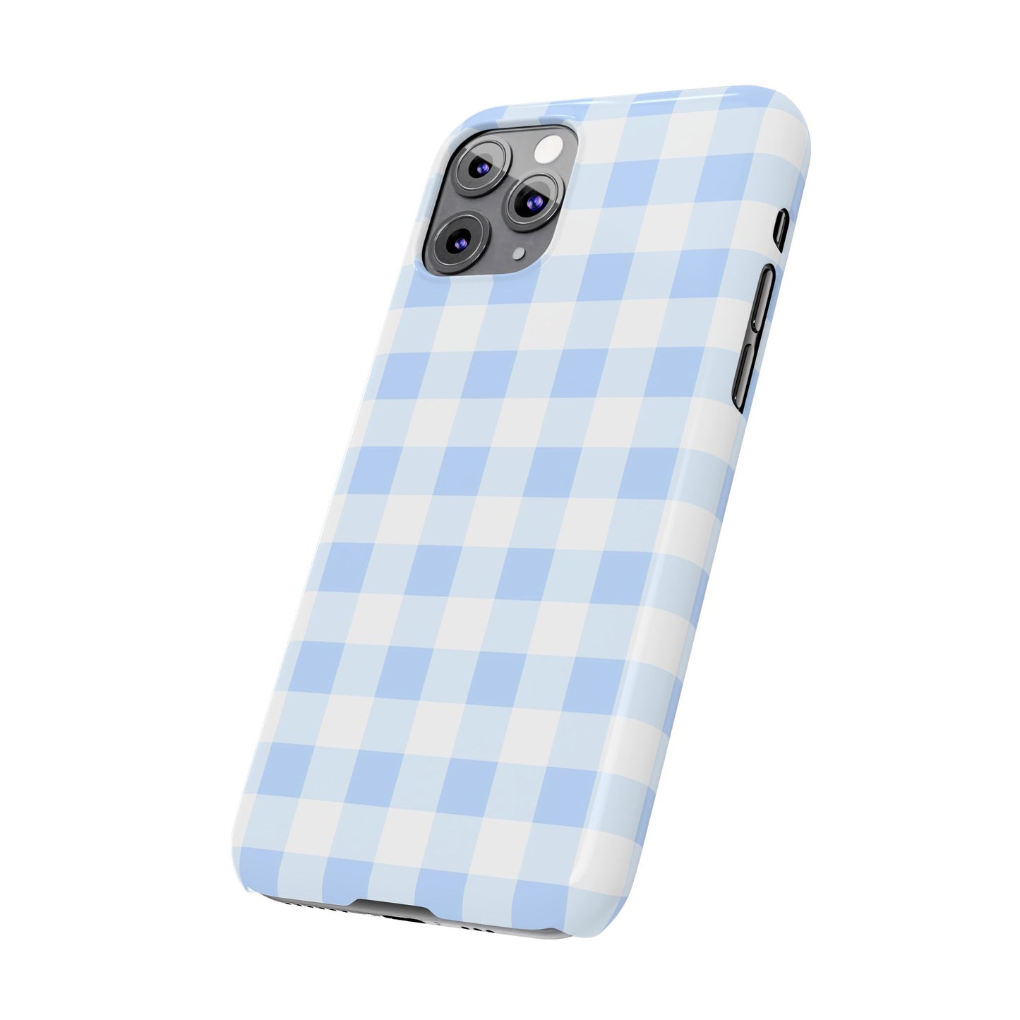 Gingham Blue Case