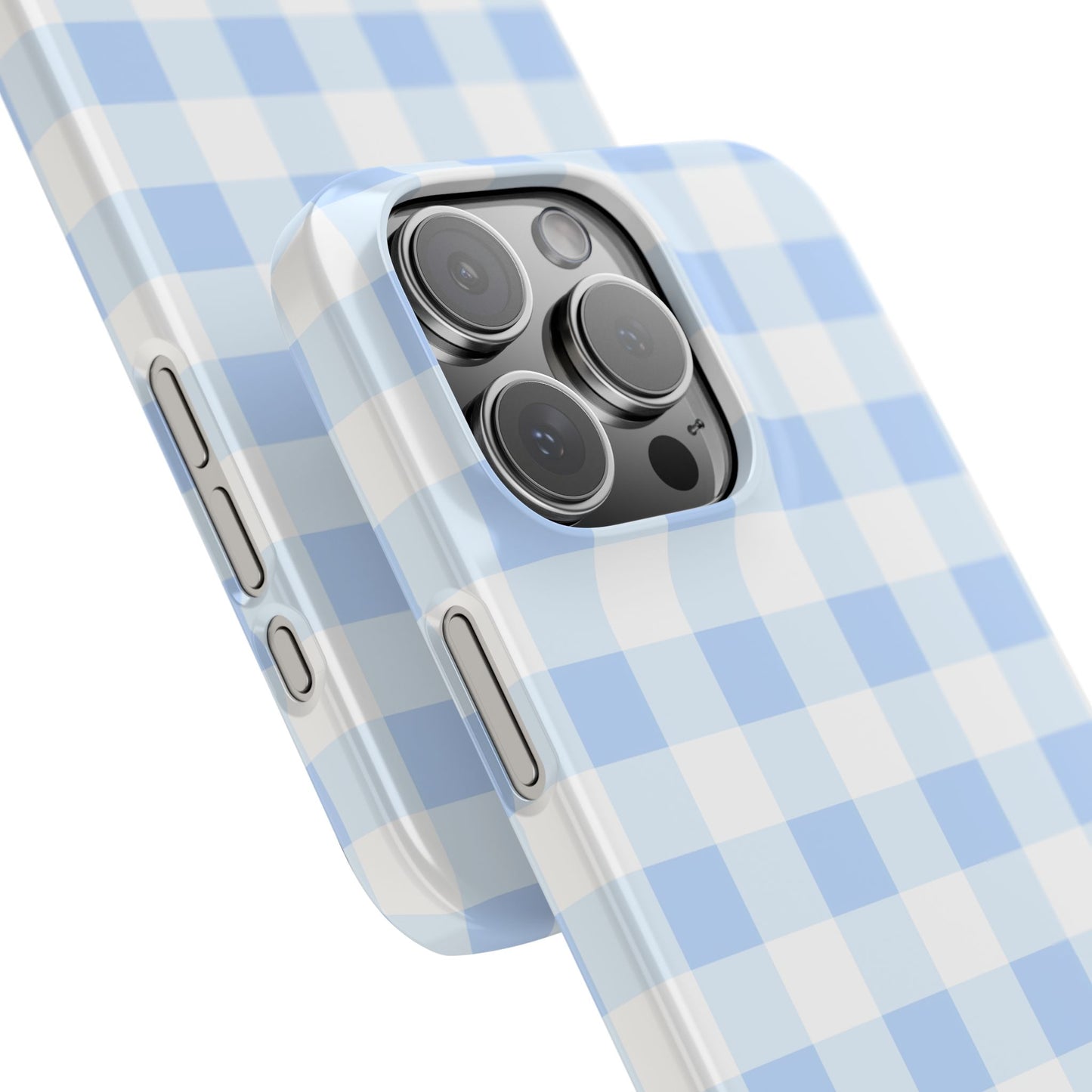 Gingham Blue Case