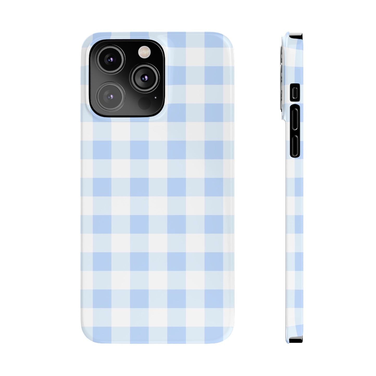 Gingham Blue Case