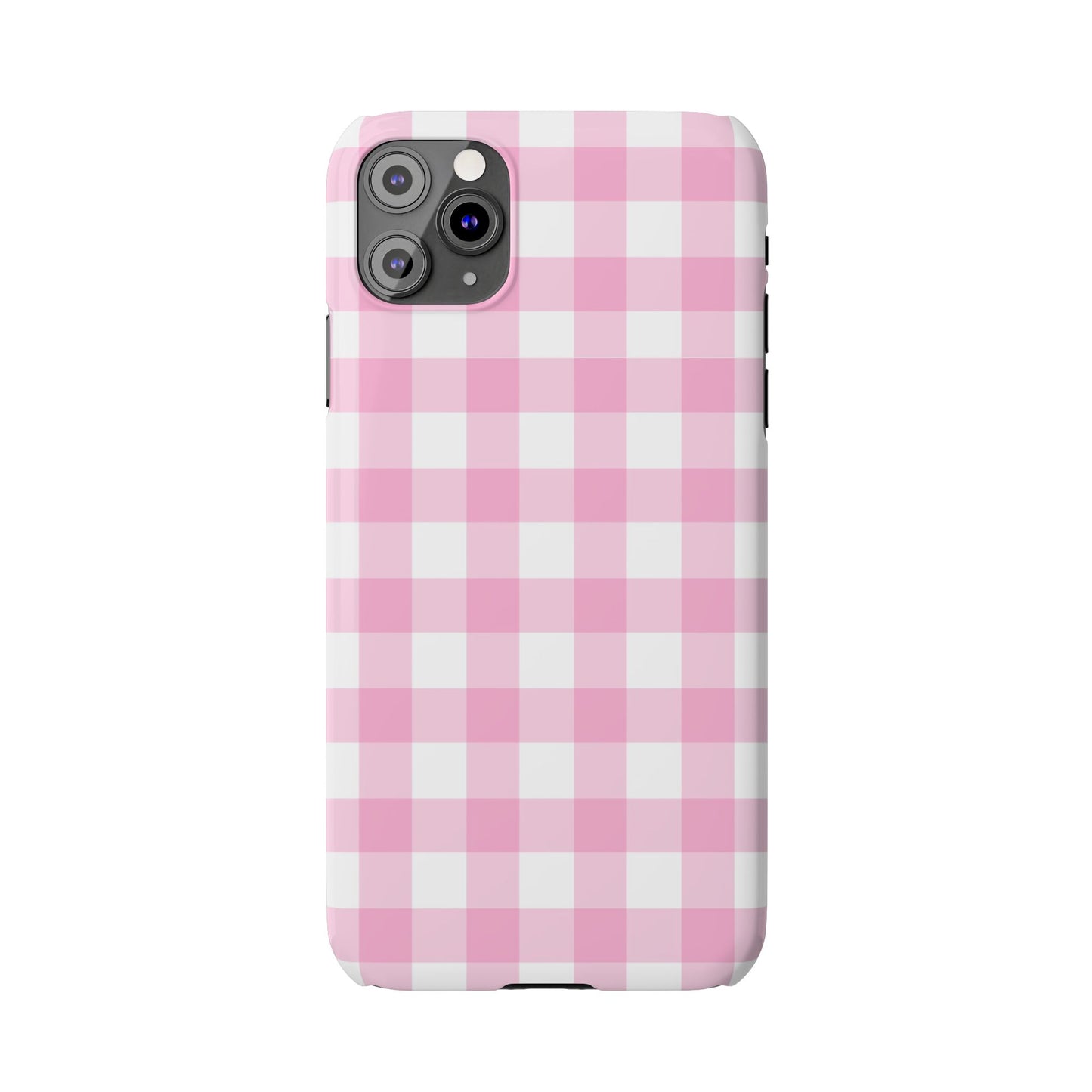 Gingham Pink Case