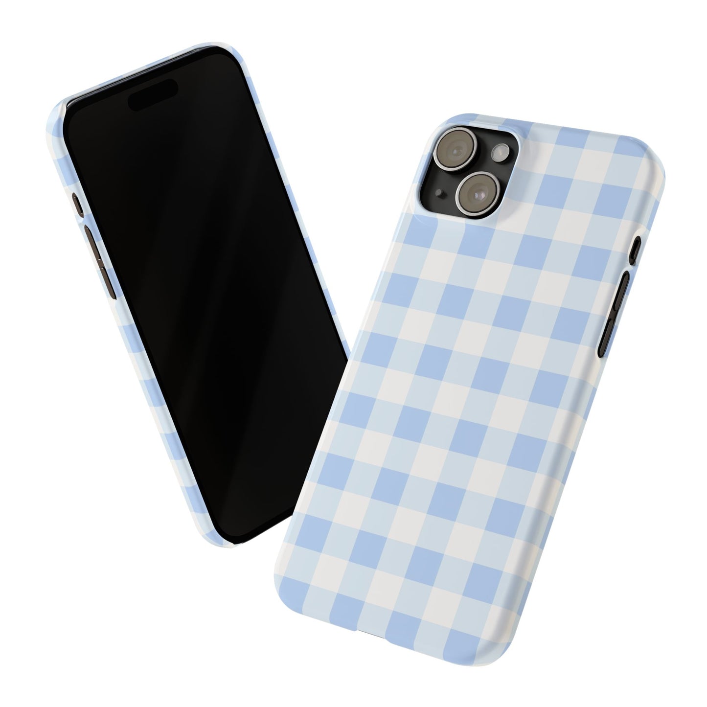 Gingham Blue Case