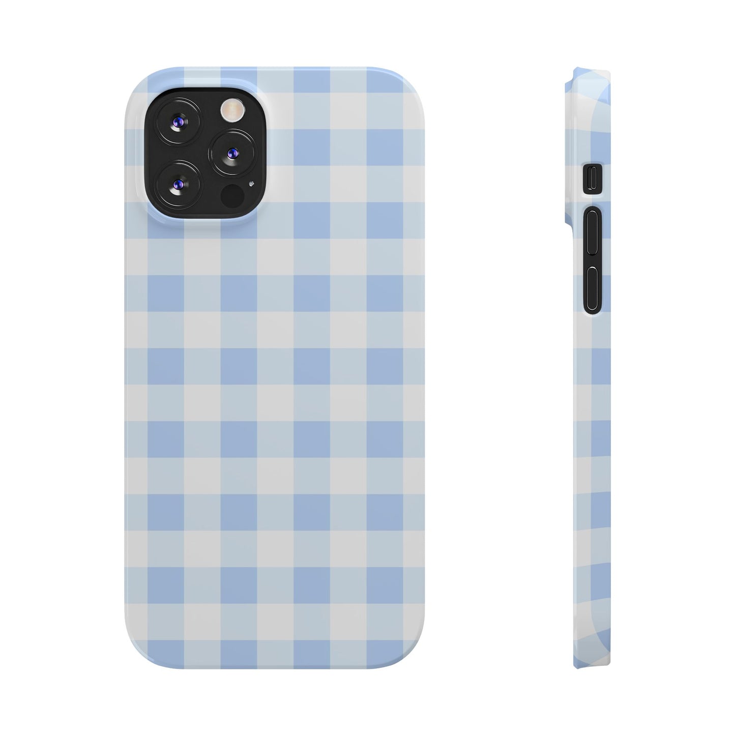 Gingham Blue Case