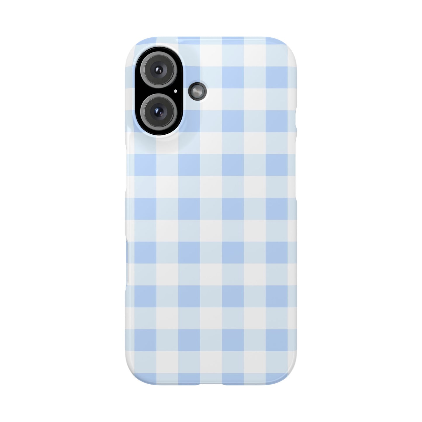 Gingham Blue Case