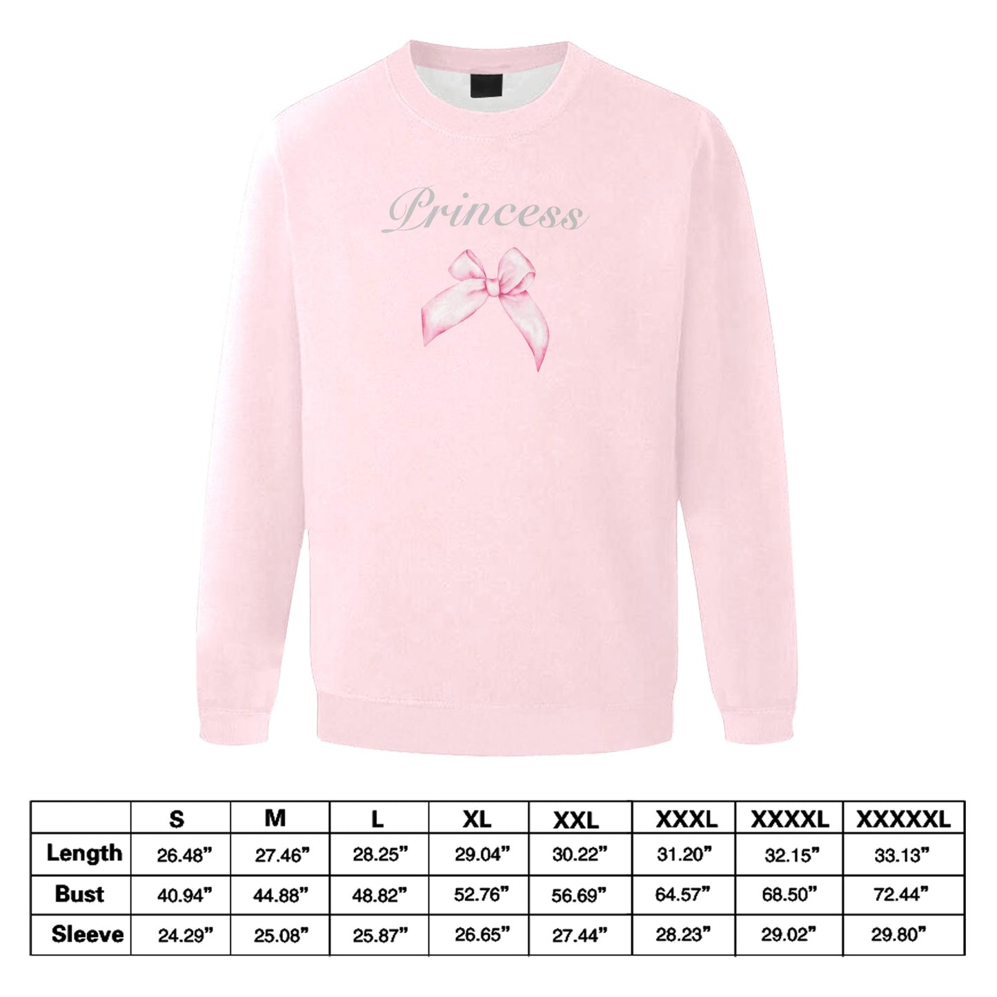 Princess Bow Pink Sweater