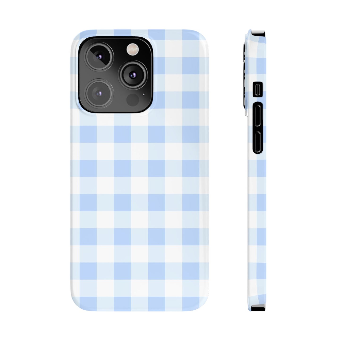 Gingham Blue Case