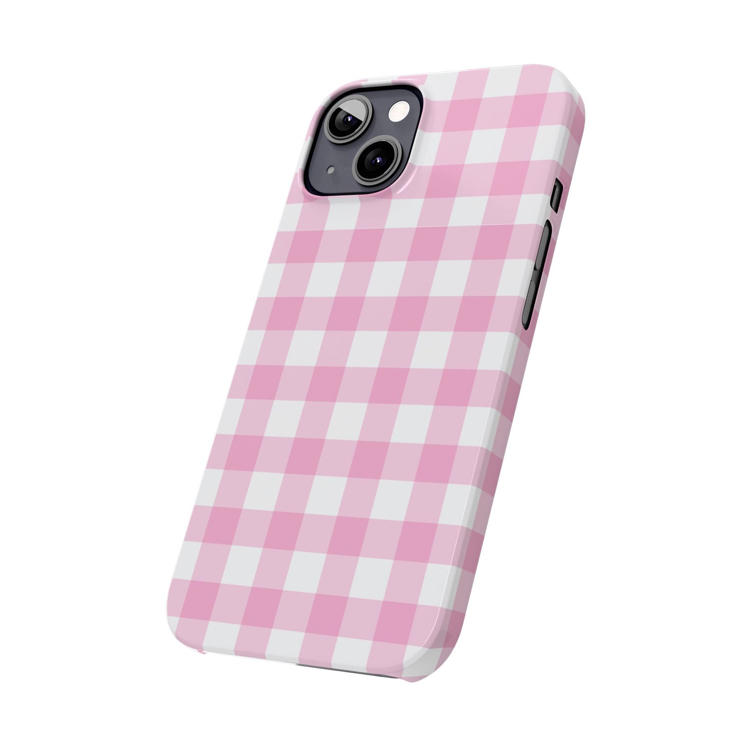 Gingham Pink Case