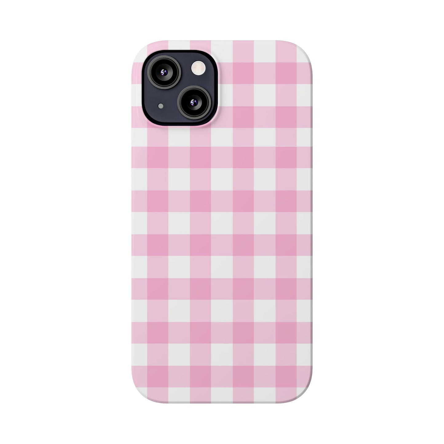 Gingham Pink Case