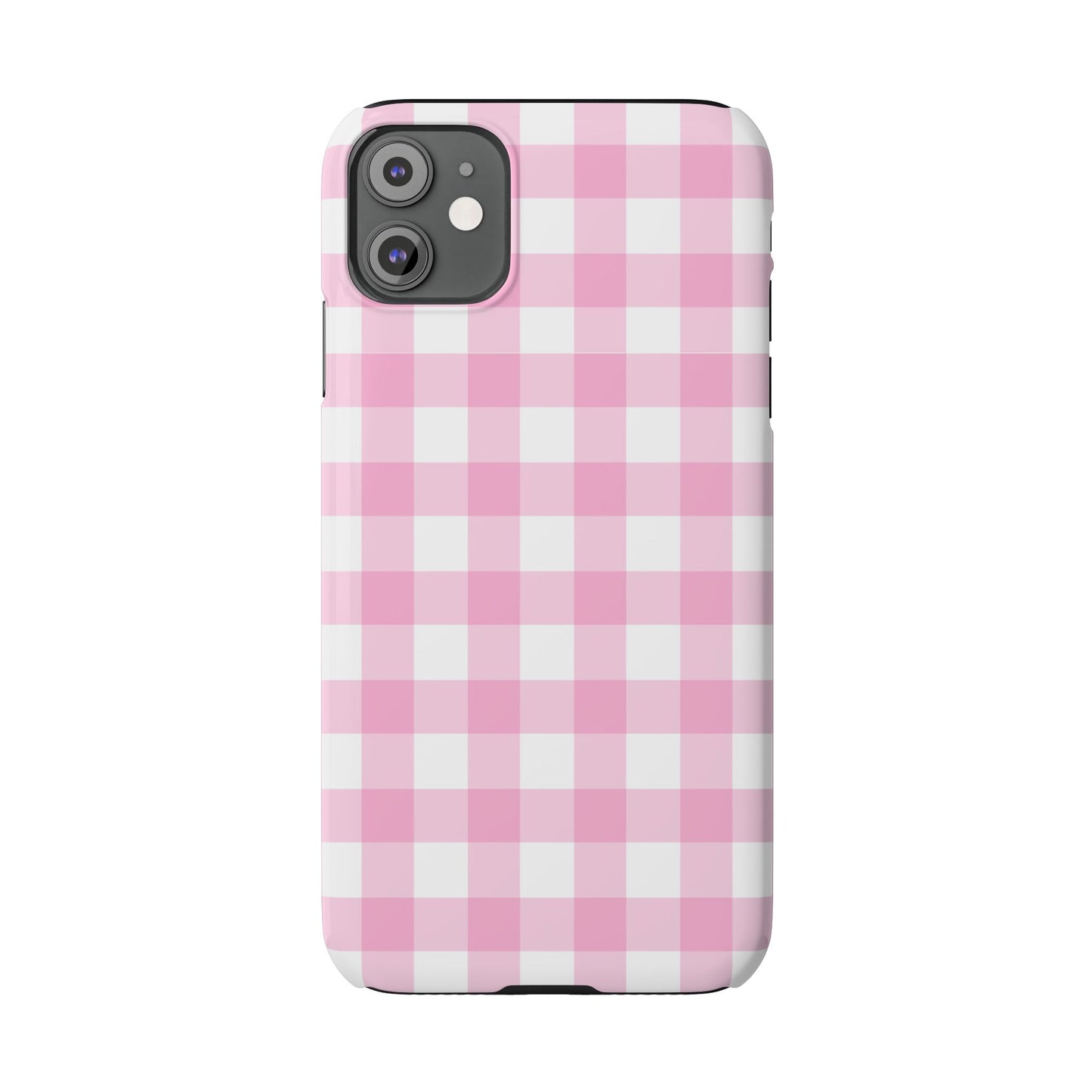 Gingham Pink Case