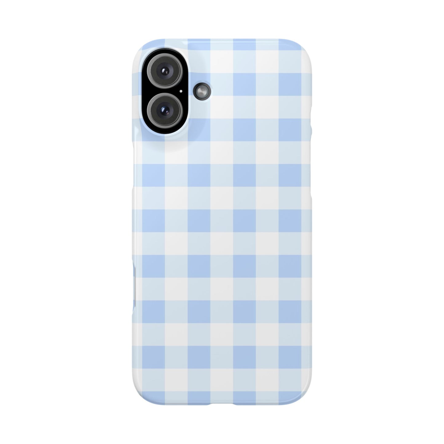 Gingham Blue Case