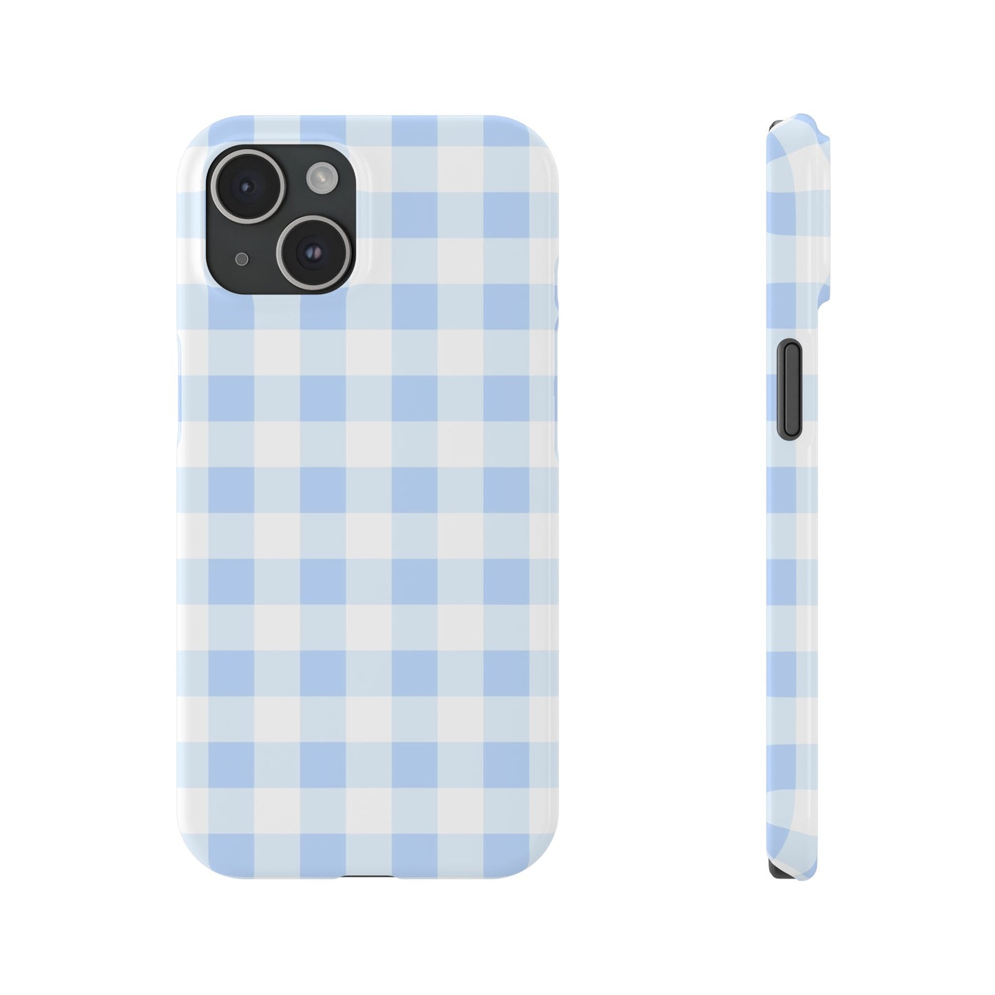 Gingham Blue Case