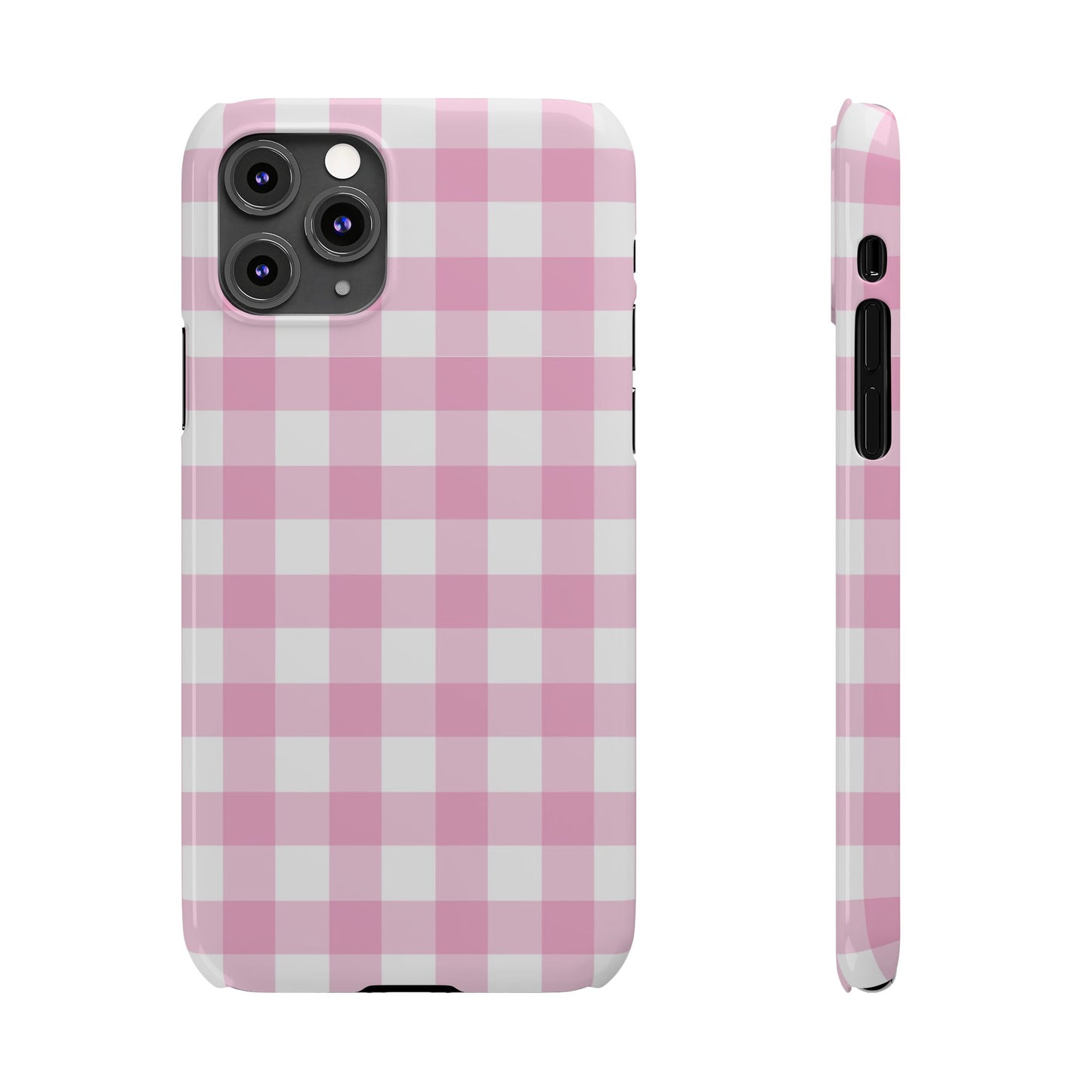 Gingham Pink Case