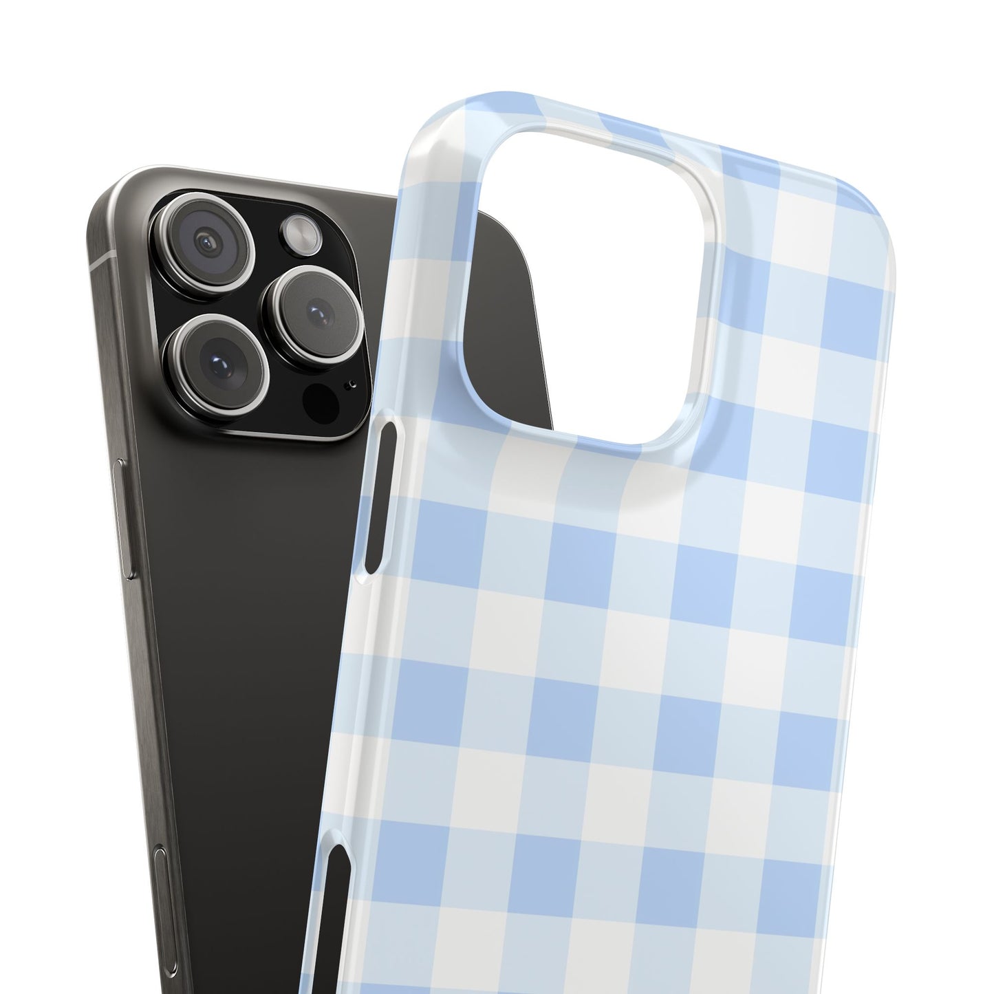 Gingham Blue Case