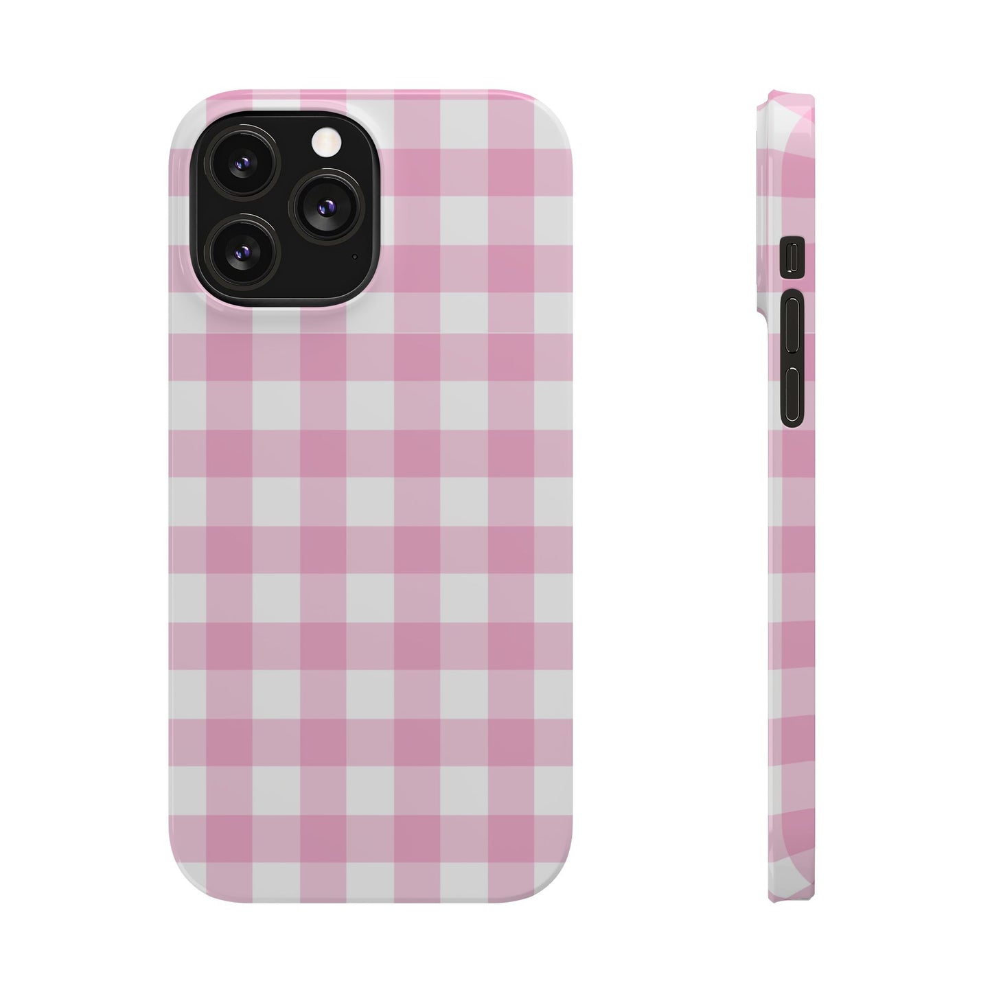 Gingham Pink Case