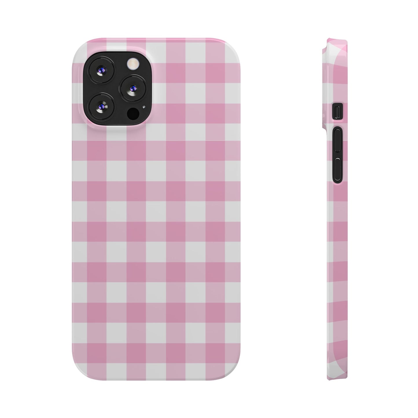 Gingham Pink Case