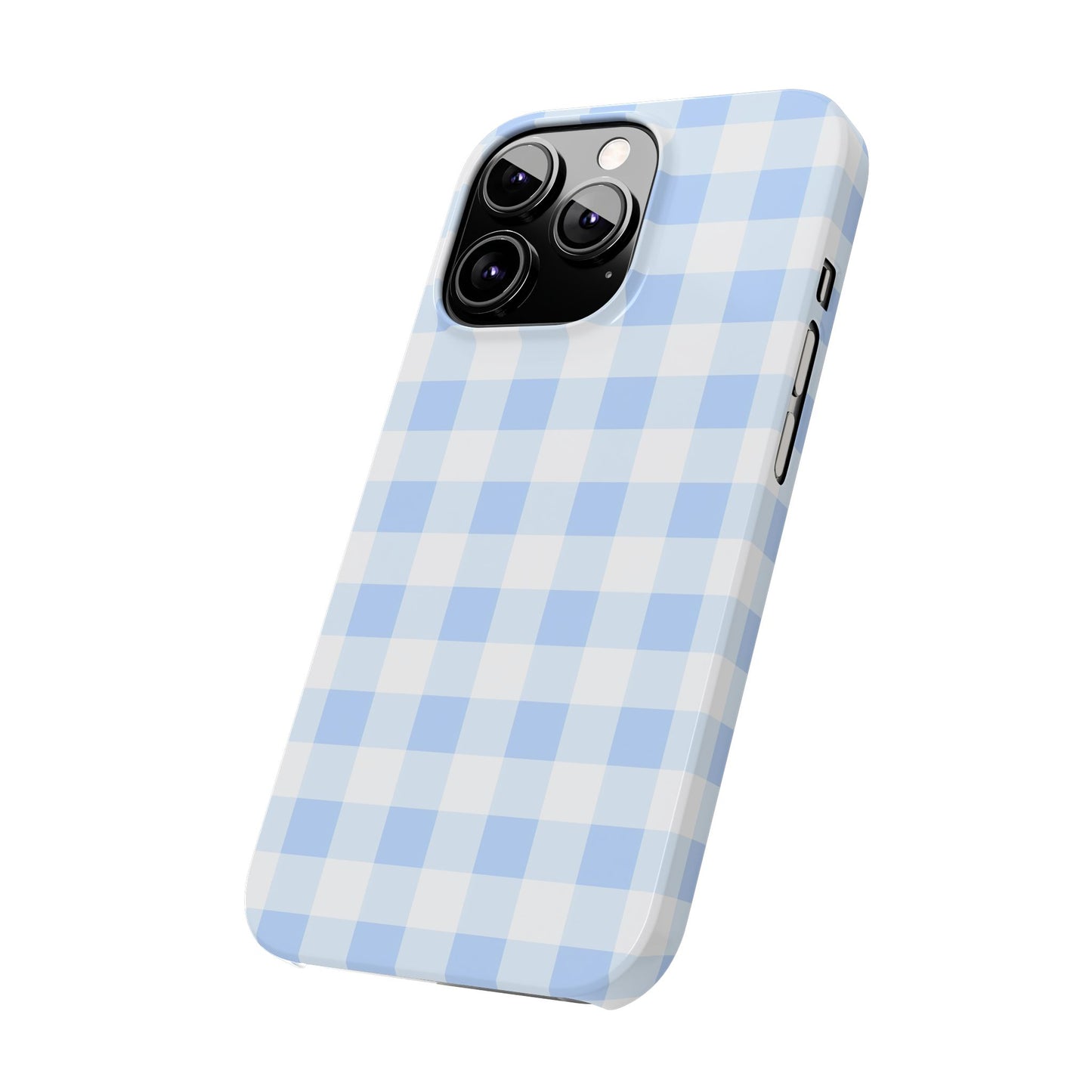 Gingham Blue Case