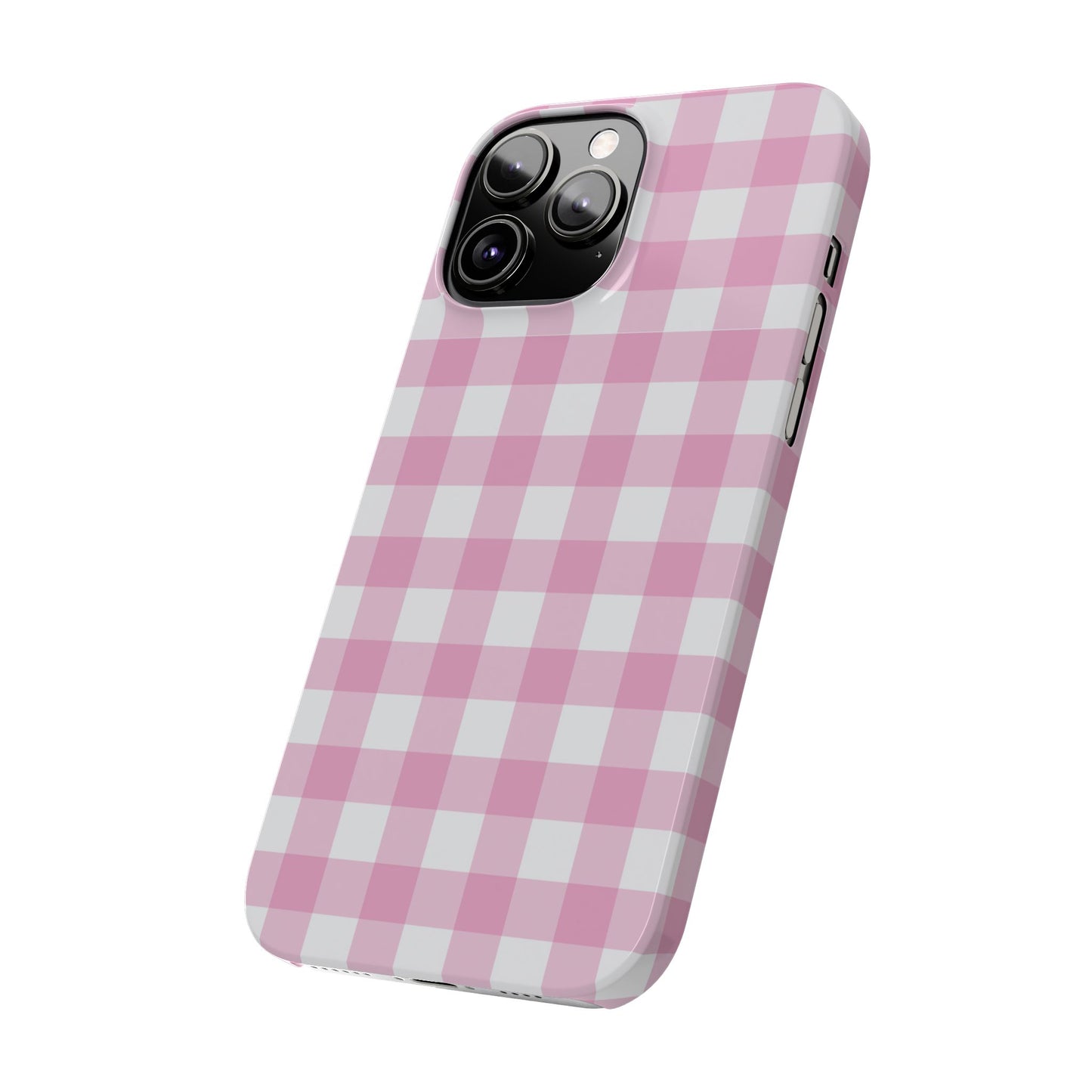 Gingham Pink Case