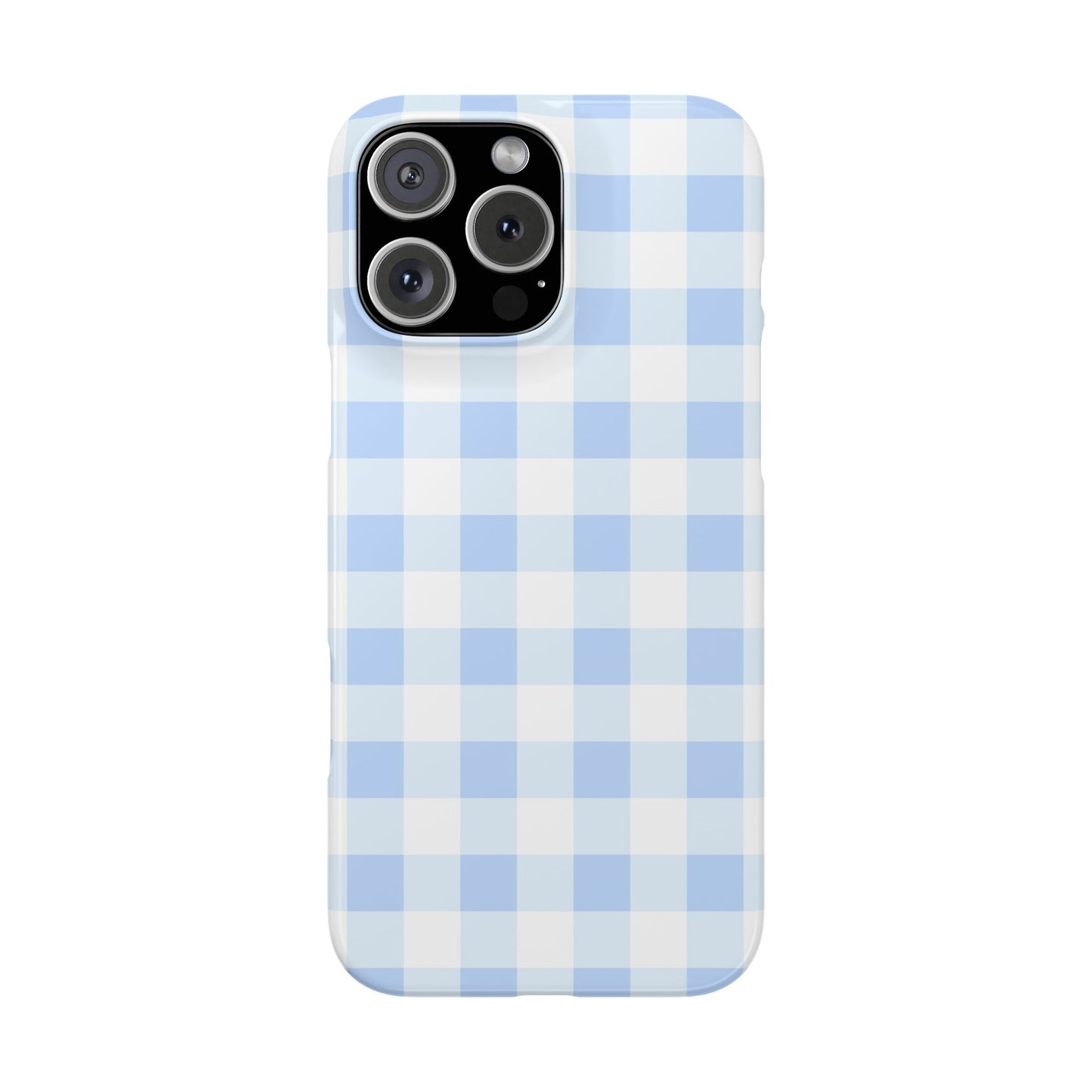 Gingham Blue Case