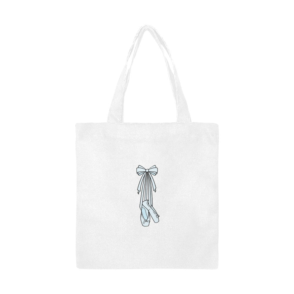 Pointe Shoes Small Blue Tote
