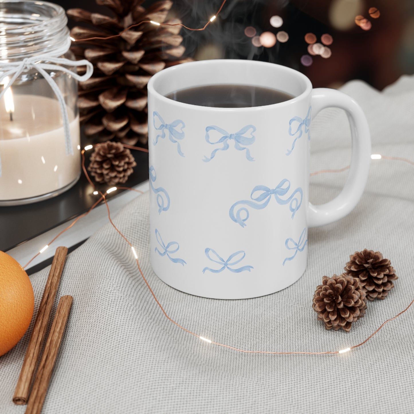 Ballet Ribbons🩰 Blue Mug